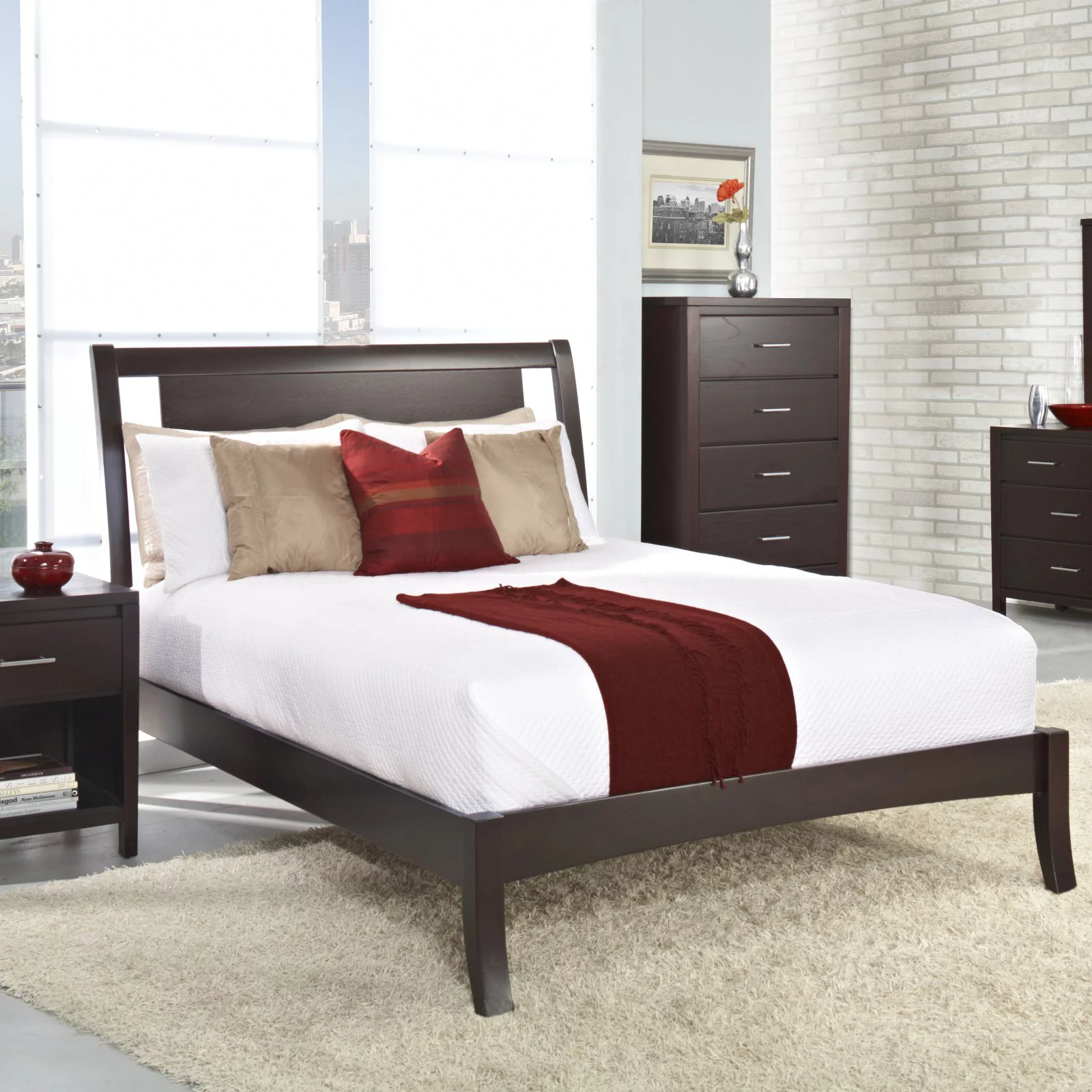 Modus Nevis Storage Sleigh Bed