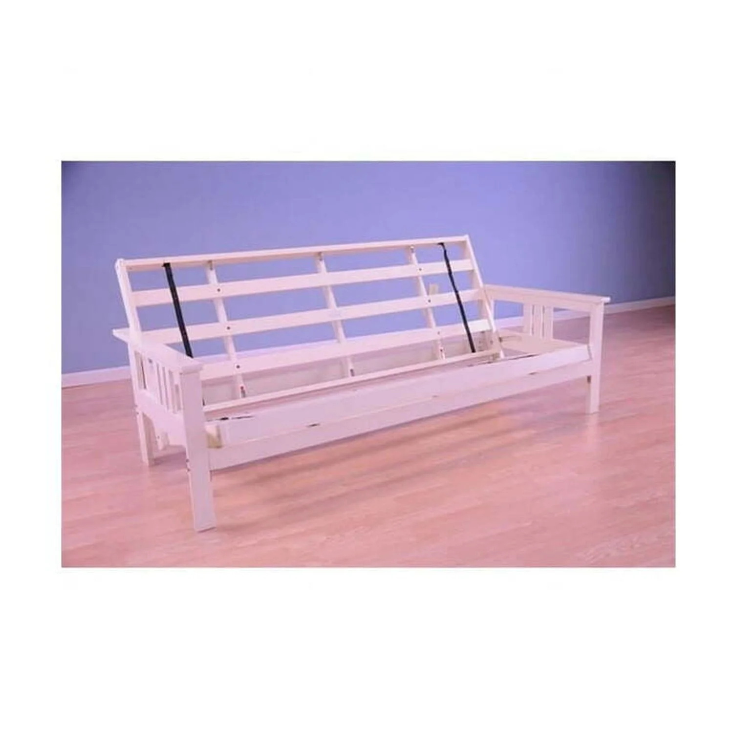 Homestock Mediterranean Magic Futon Frame/Antique White Finish