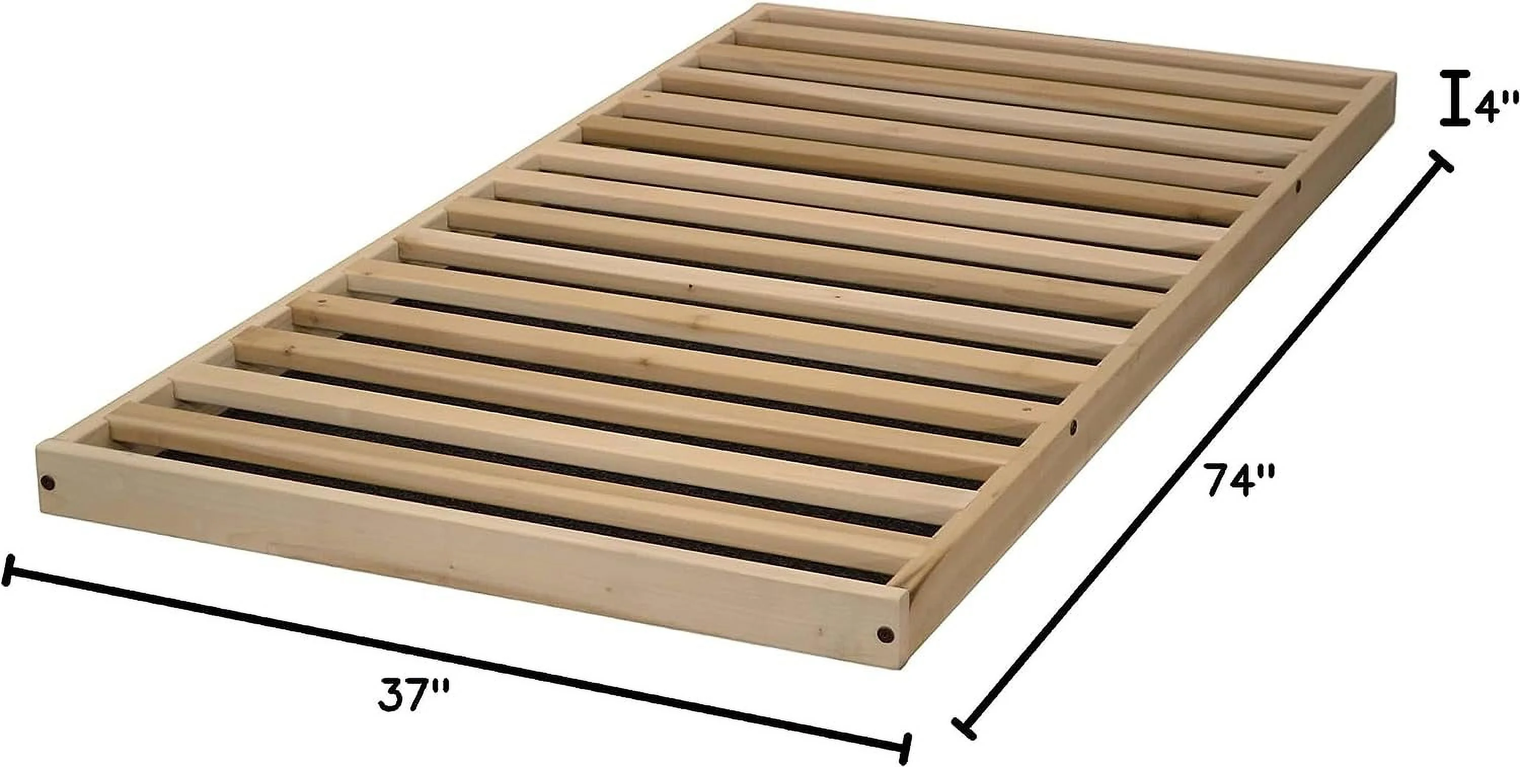 Twin Trundle, Natural Wood