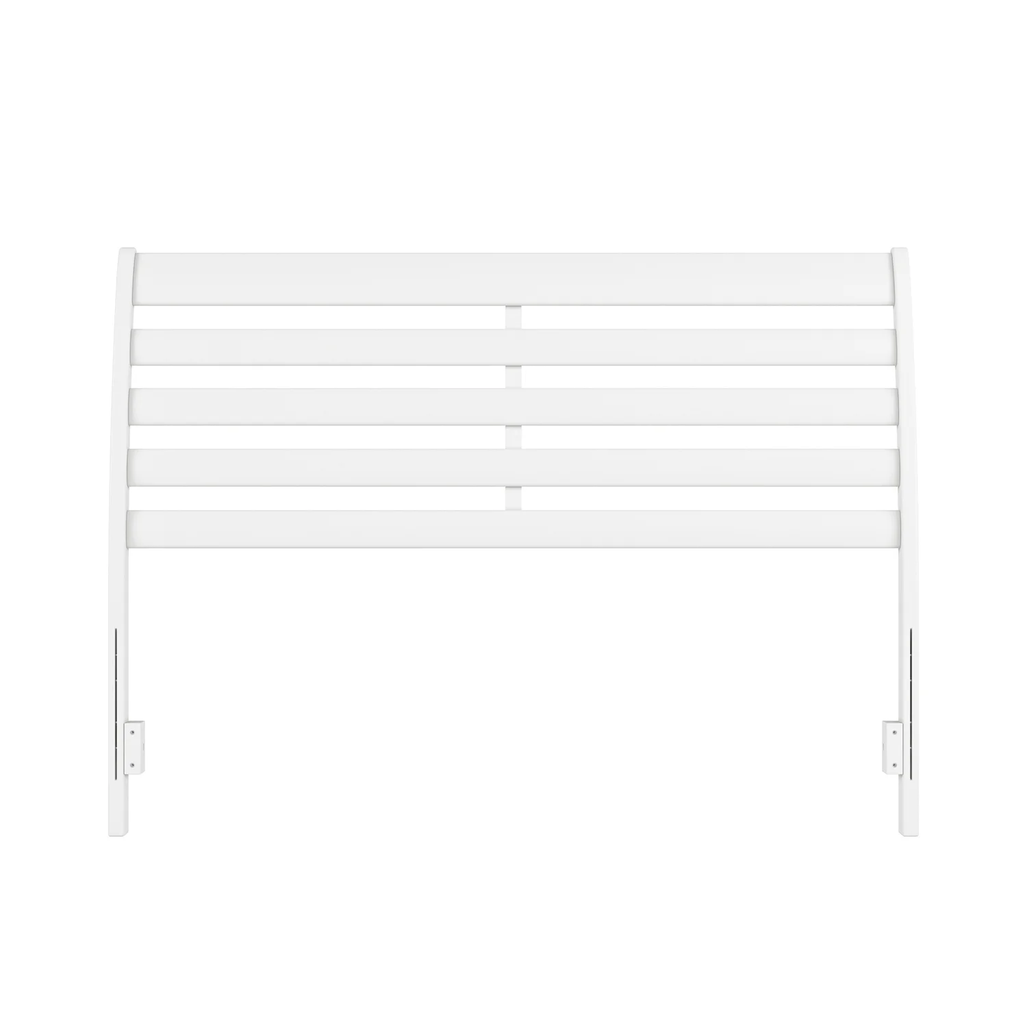 Savannah Queen Wood Headboard with Attachable Charger in White