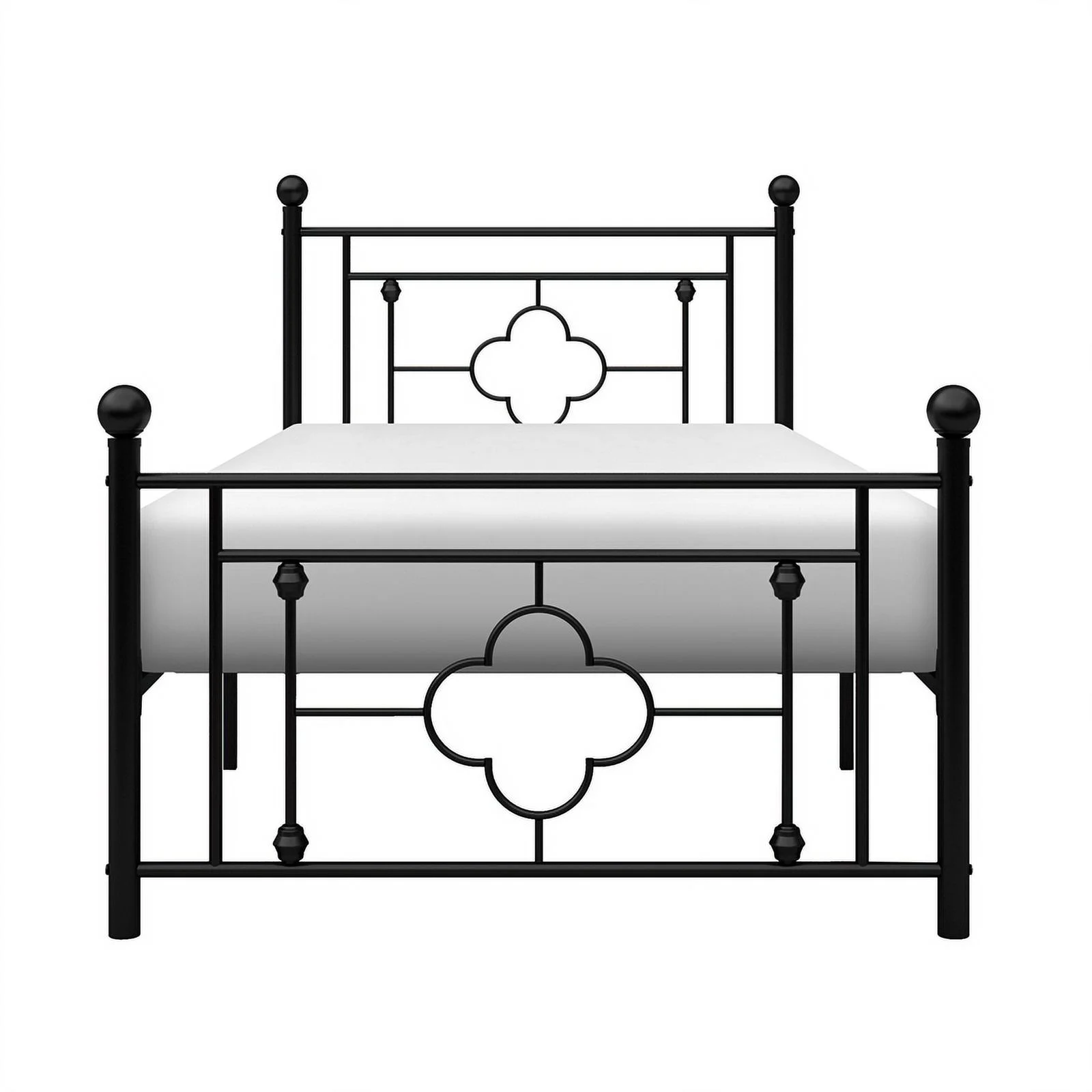 Lexicon Morris Twin Metal Platform Bed in Black