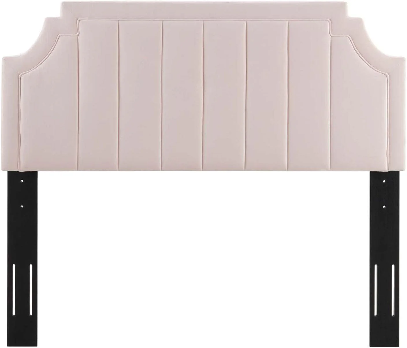 Alyona Channel Tufted Performance Velvet Headboard, ,