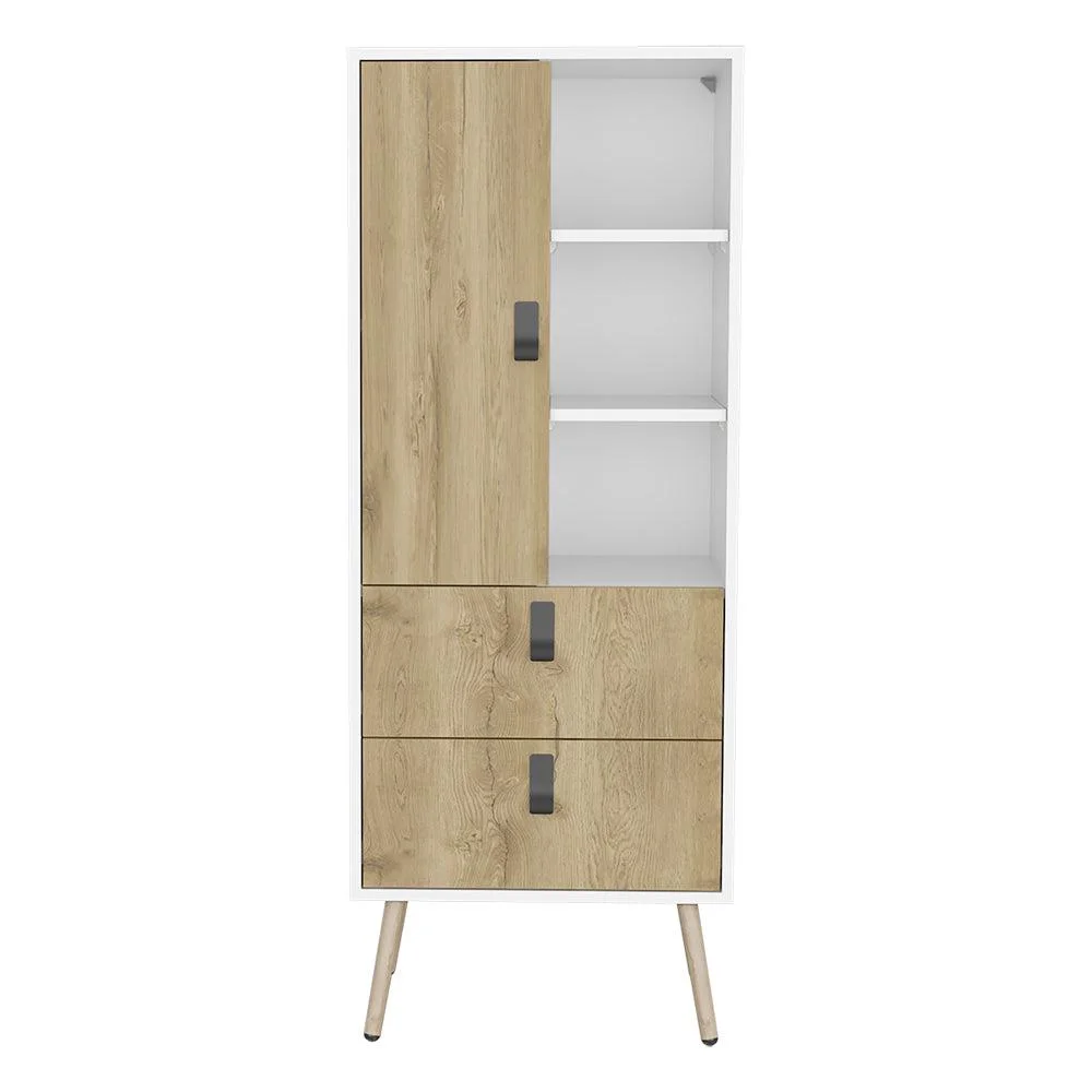 We Have Furniture Tall Dresser Magness, Bedroom, White / Macadamia