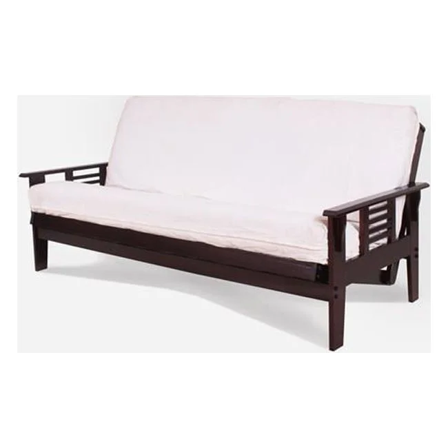 Donco Kids Futons PD-TOR-JA-F-NAV Torii Full Size Futon Mattress - Java & Navy