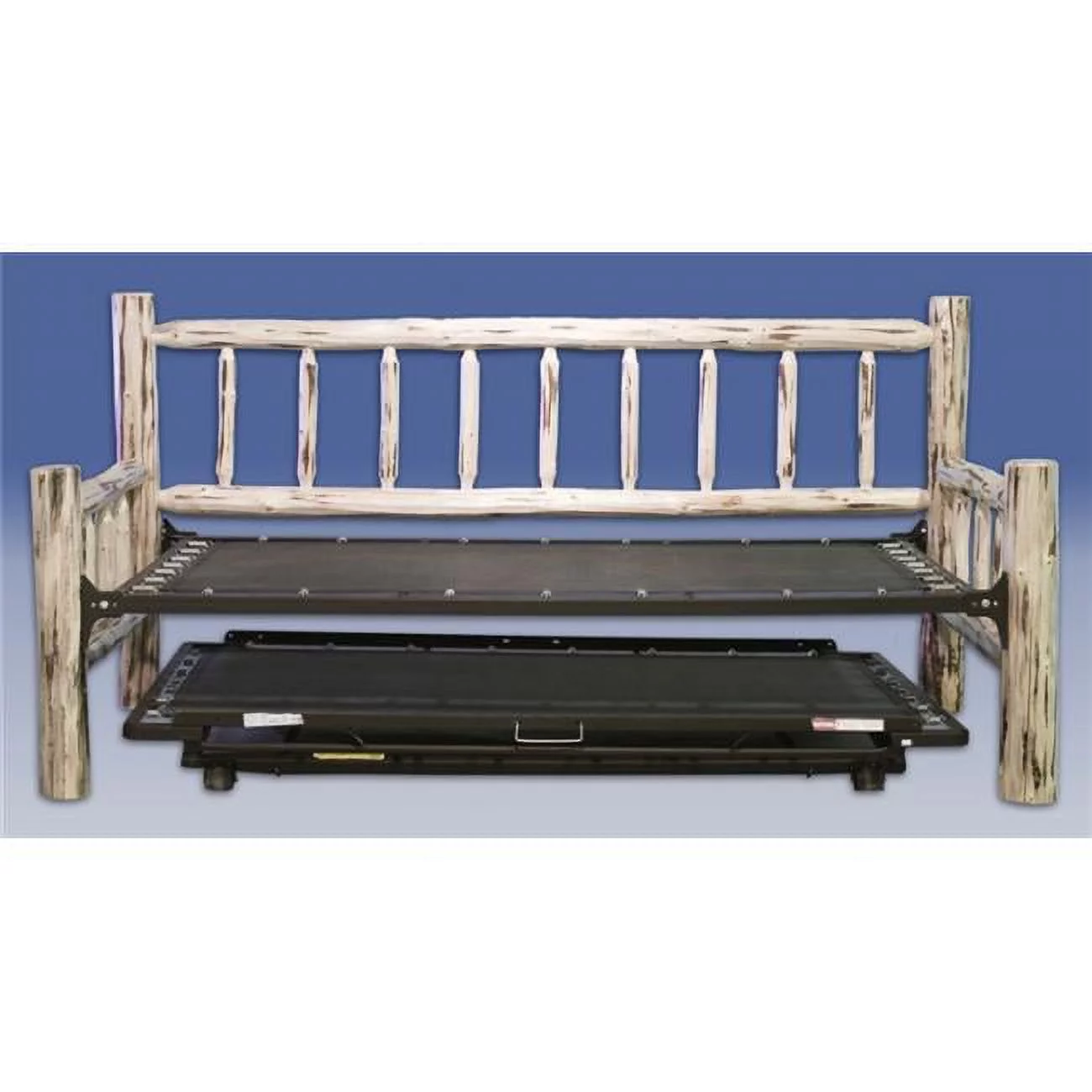 Trundle Bed Day Bed with T. mech - Ready To Finish