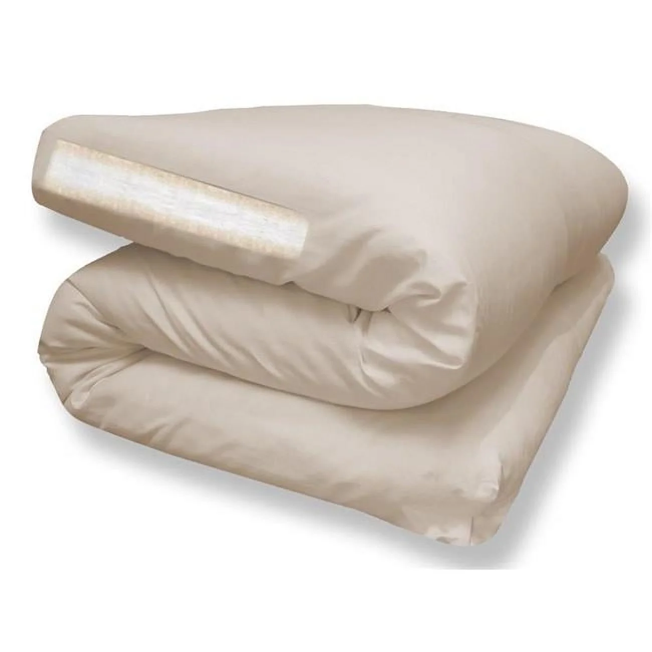 Honest Sleep 3 in. All Organic Wool Wrapped Organic Cotton Shiki Futon Soft Mattress - Full & Double Size