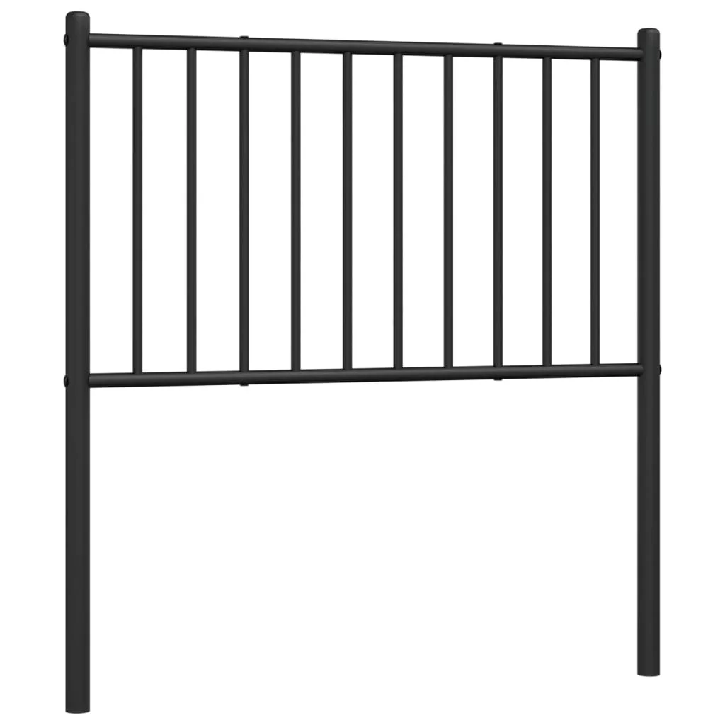 Gecheer Metal Headboard Black 39.4