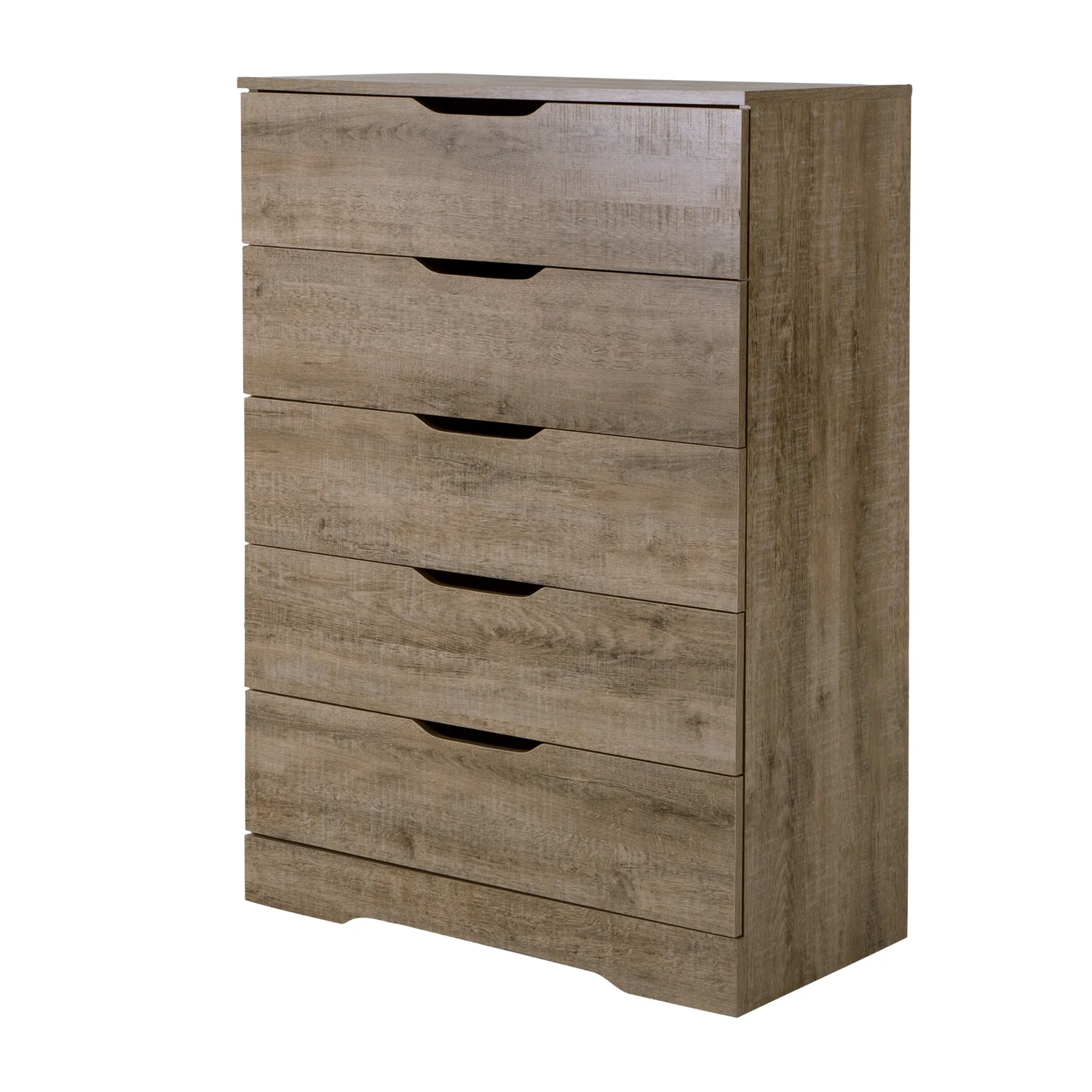 Maykoosh Gothic Glamour 5-Drawer Chest Dresser Weathered Oak