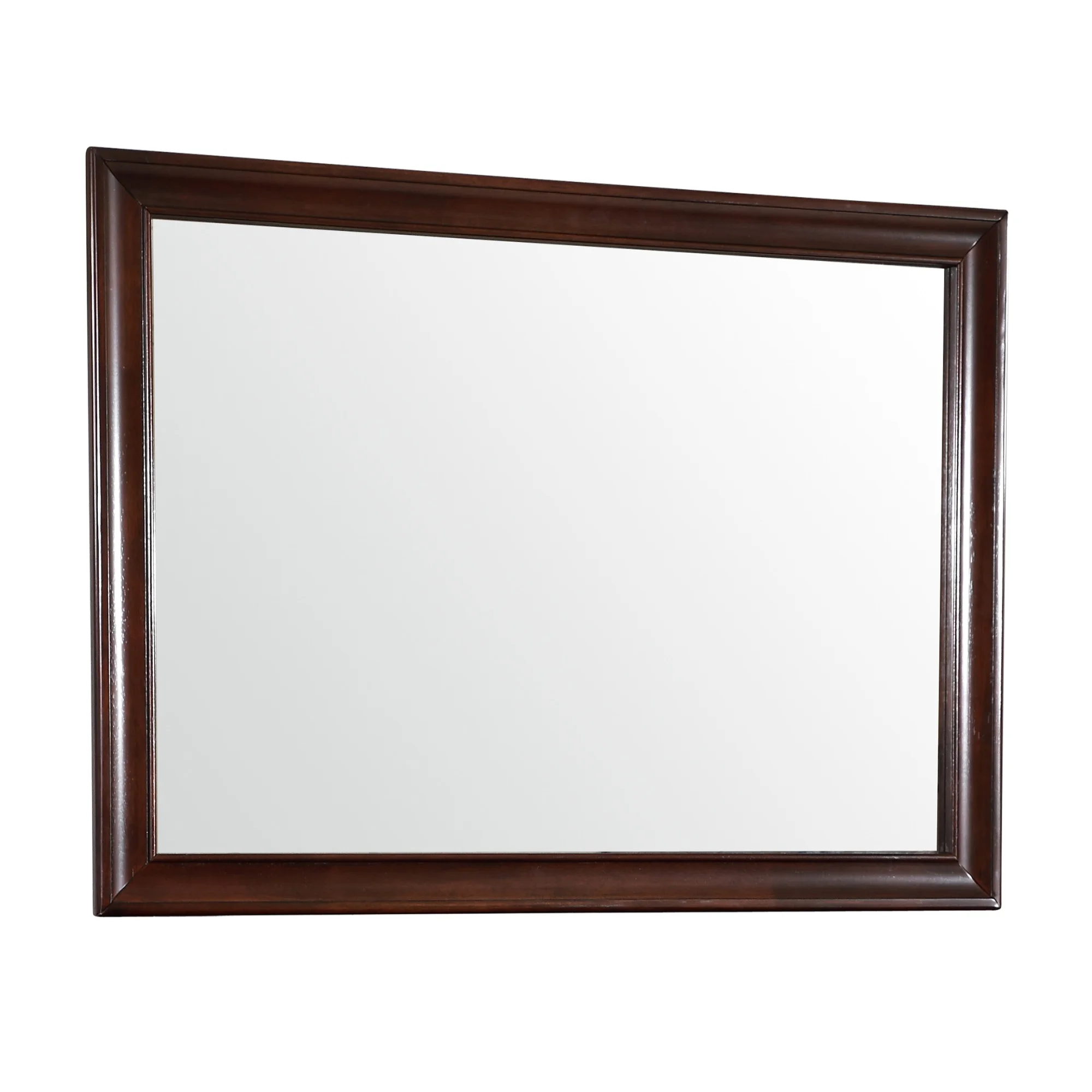 Passion Furniture  LaVita 45 x 33 in. Modern Rectangle Framed Dresser Mirror