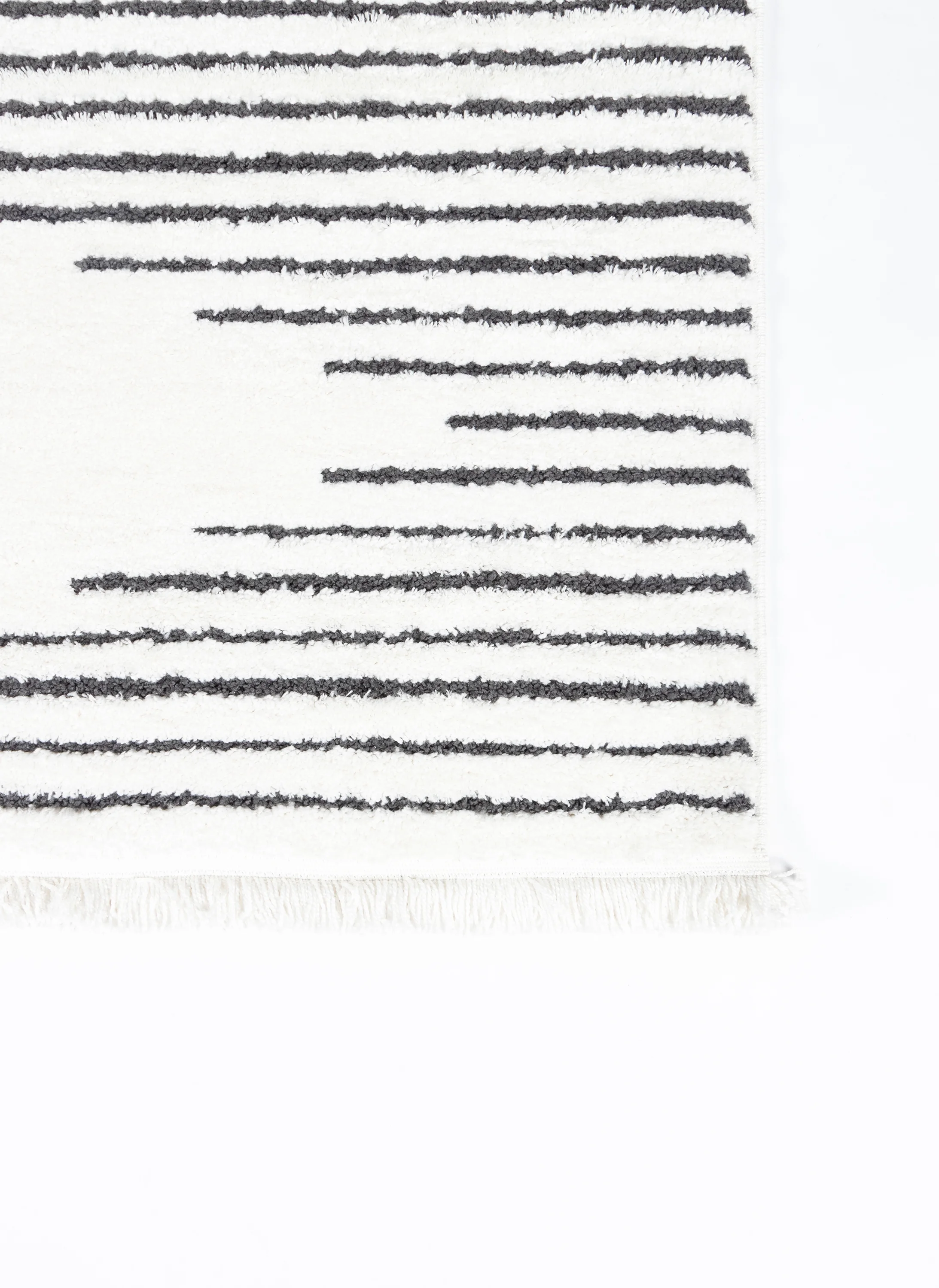 Novogratz  7 ft. 6 in. x 9 ft. 6 in. Ferris Machine Made Modern Rectangle Area Rug - Ivory