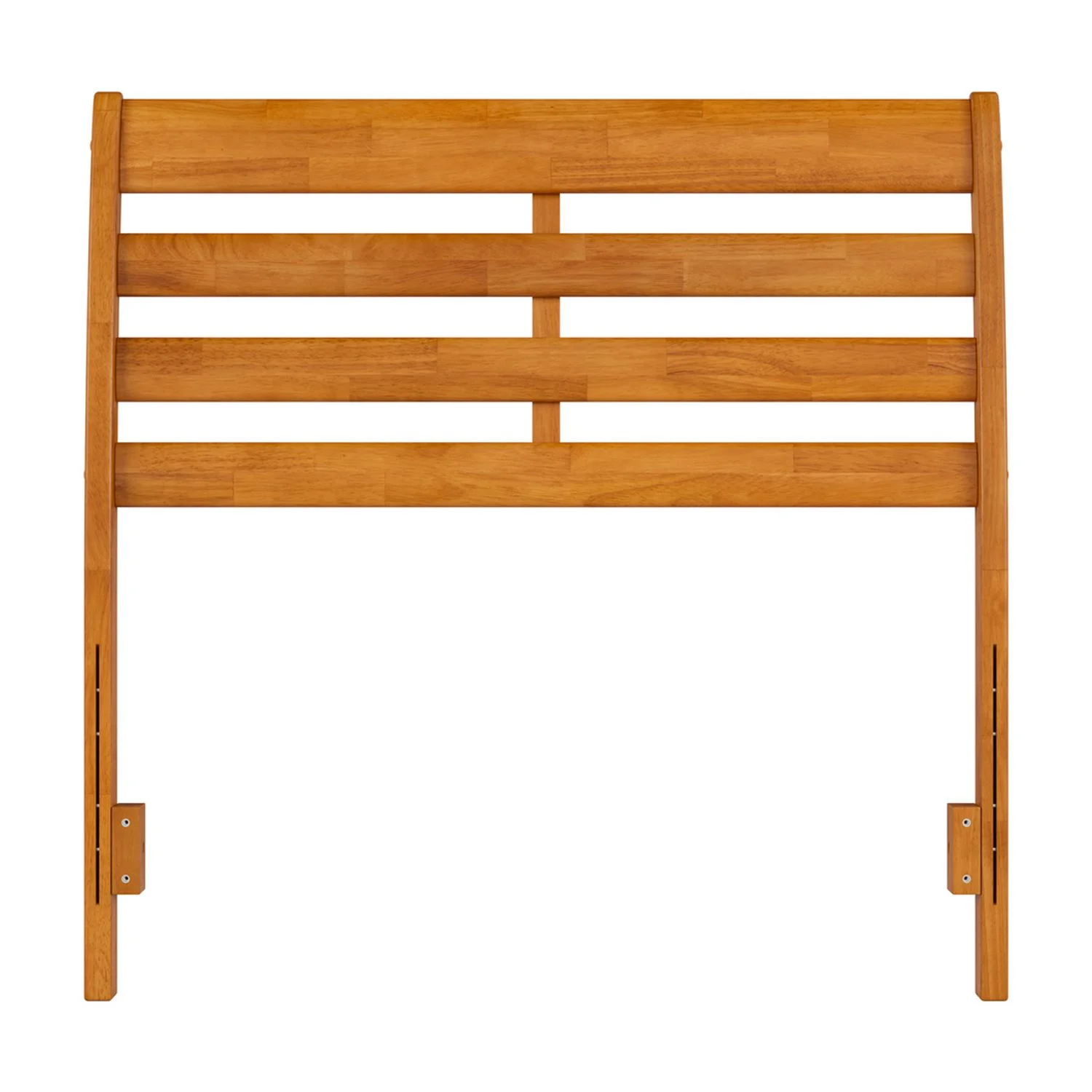 Savannah Twin Wood Headboard with Attachable Charger in Light Toffee