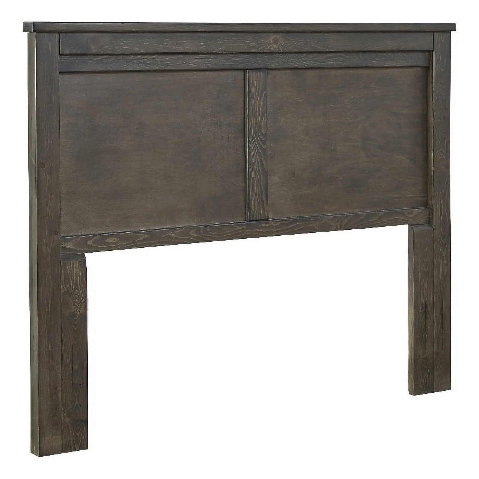 Progressive Furniture River Oaks Wood Queen Panel Headboard In Saddle Brown