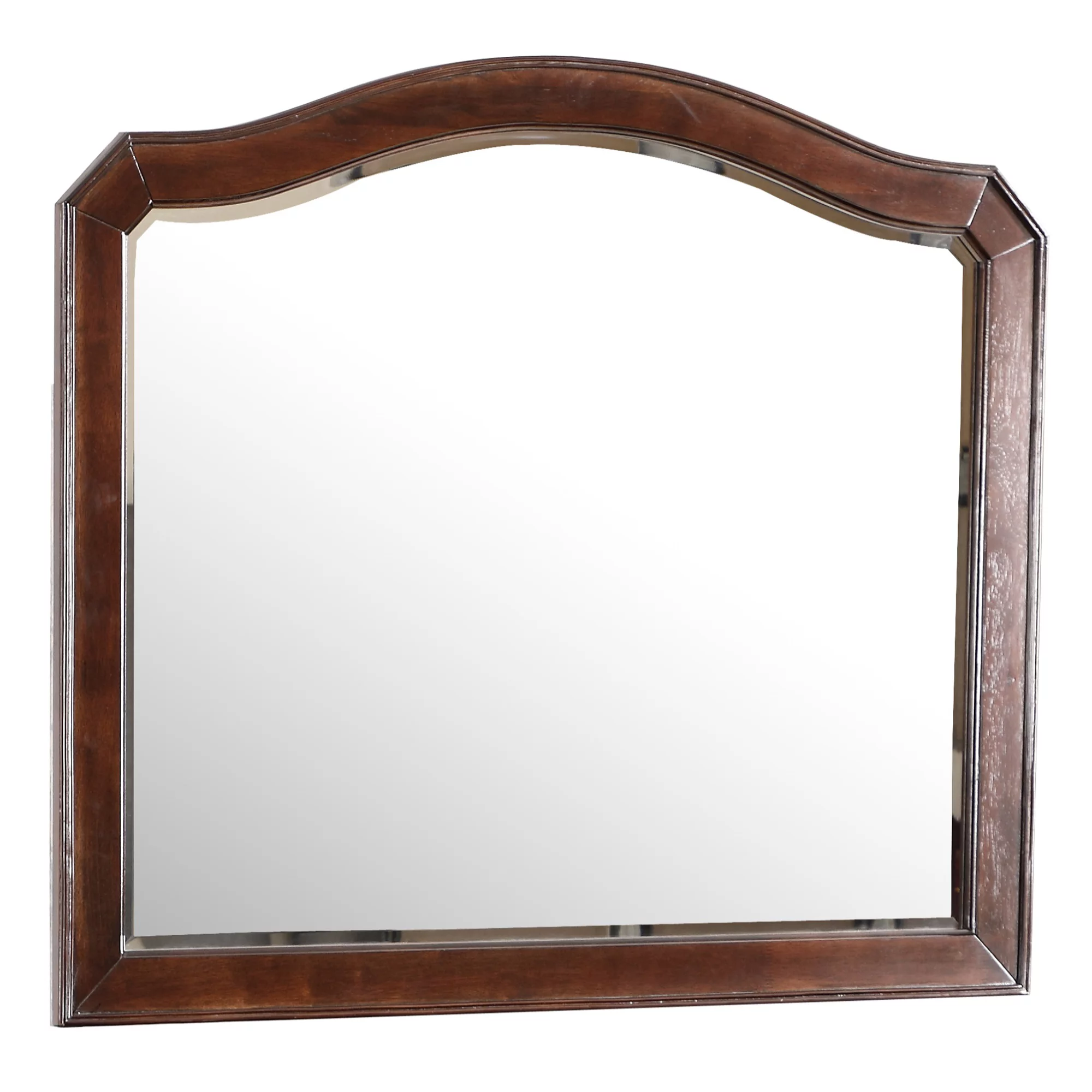 Passion Furniture  Triton 42 x 36 in. Modern Arch Framed Dresser Mirror