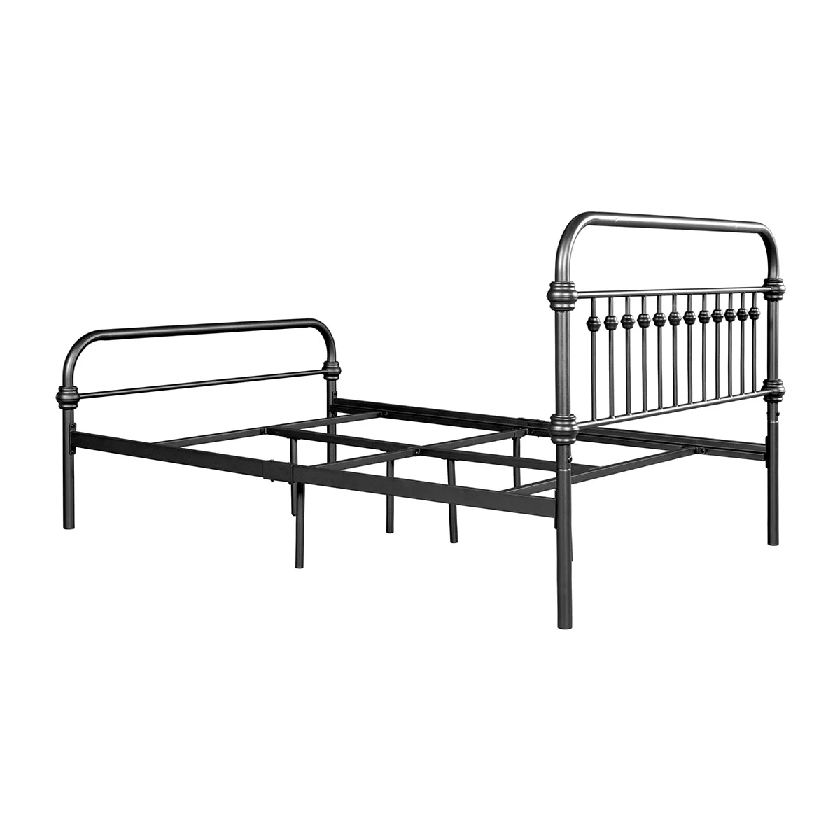 Homylin Modern Full Size Metal Bed Frame Platform Black