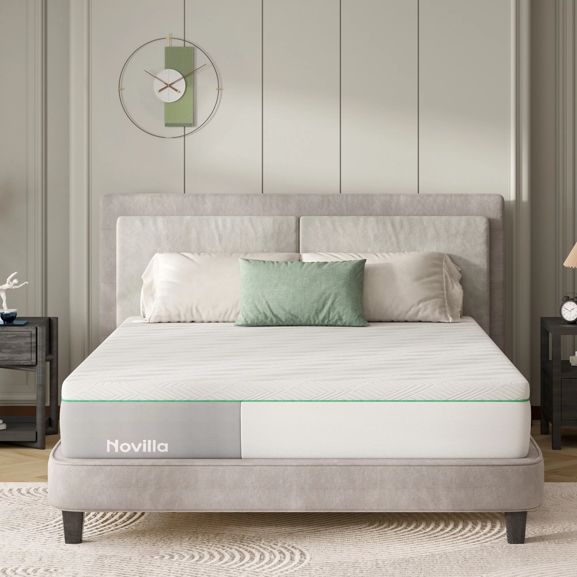 Novilla 12-inch Medium Cooling Sleep Gel Memory Foam Mattress California King