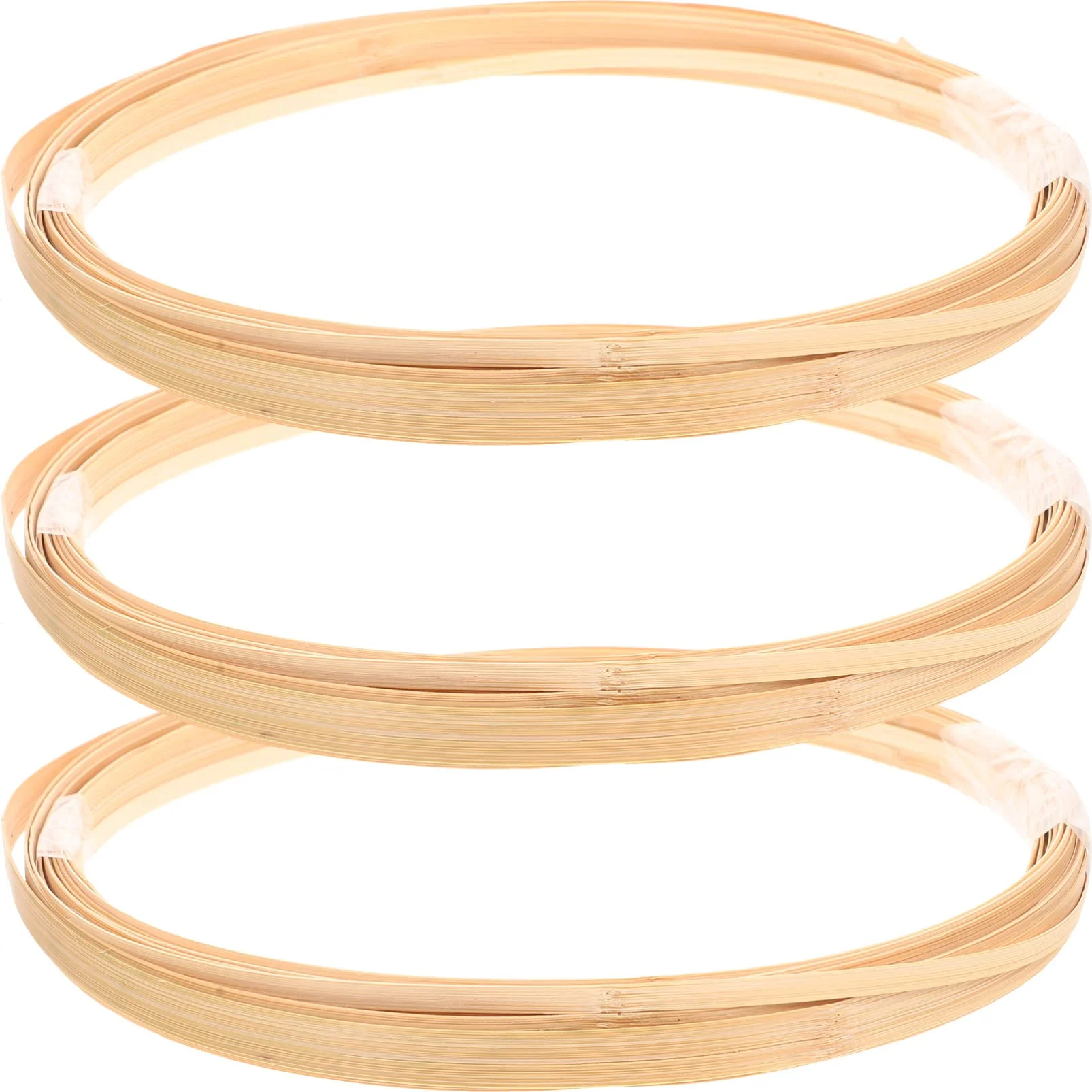 Bamboo Bliss Basket Weaving Kit - 3 Rolls of Wicker Weaving Supplies for Rattan Cane Webbing DIYs!