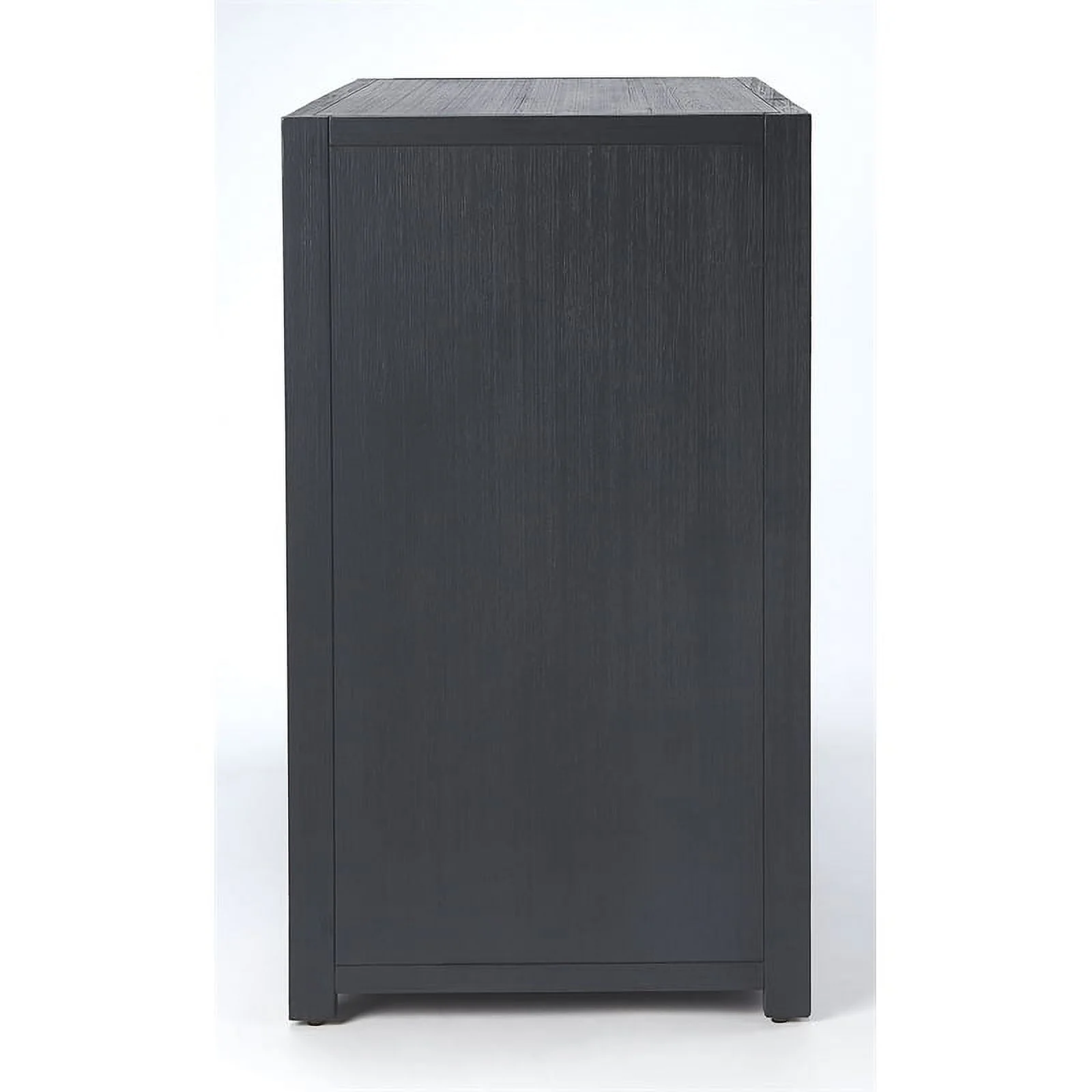 Beaumont Lane 3-Drawer Transitional Wood Dresser in Navy Blue