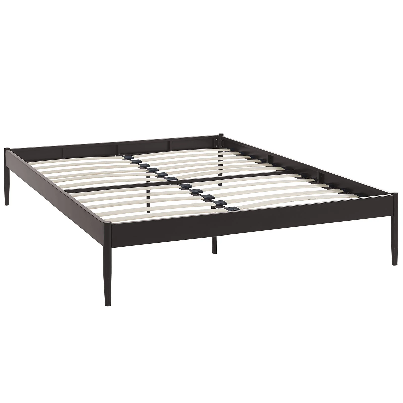 Modway Elsie King Bed Frame in Brown