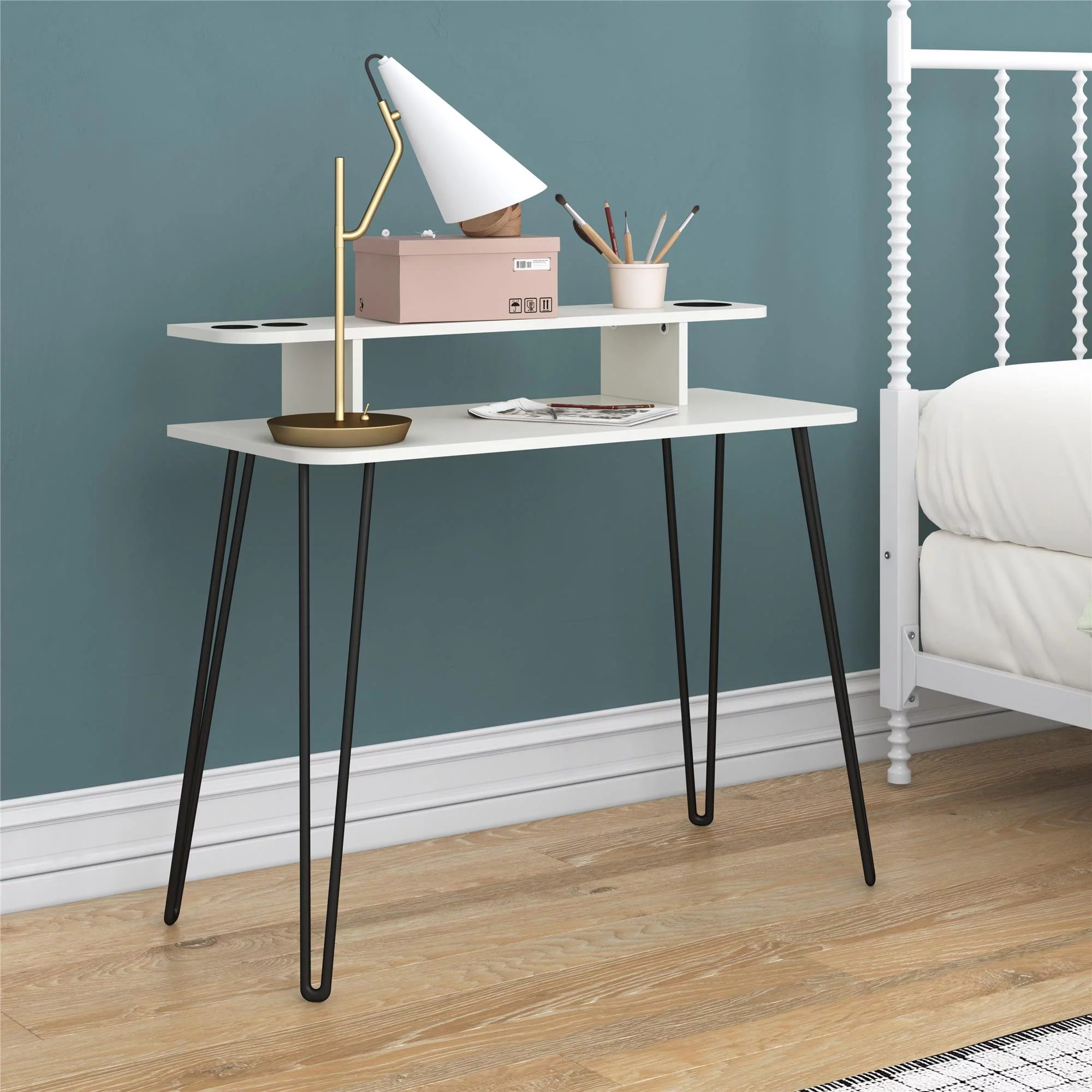 Novogratz Kimberly At Home Vanity, White