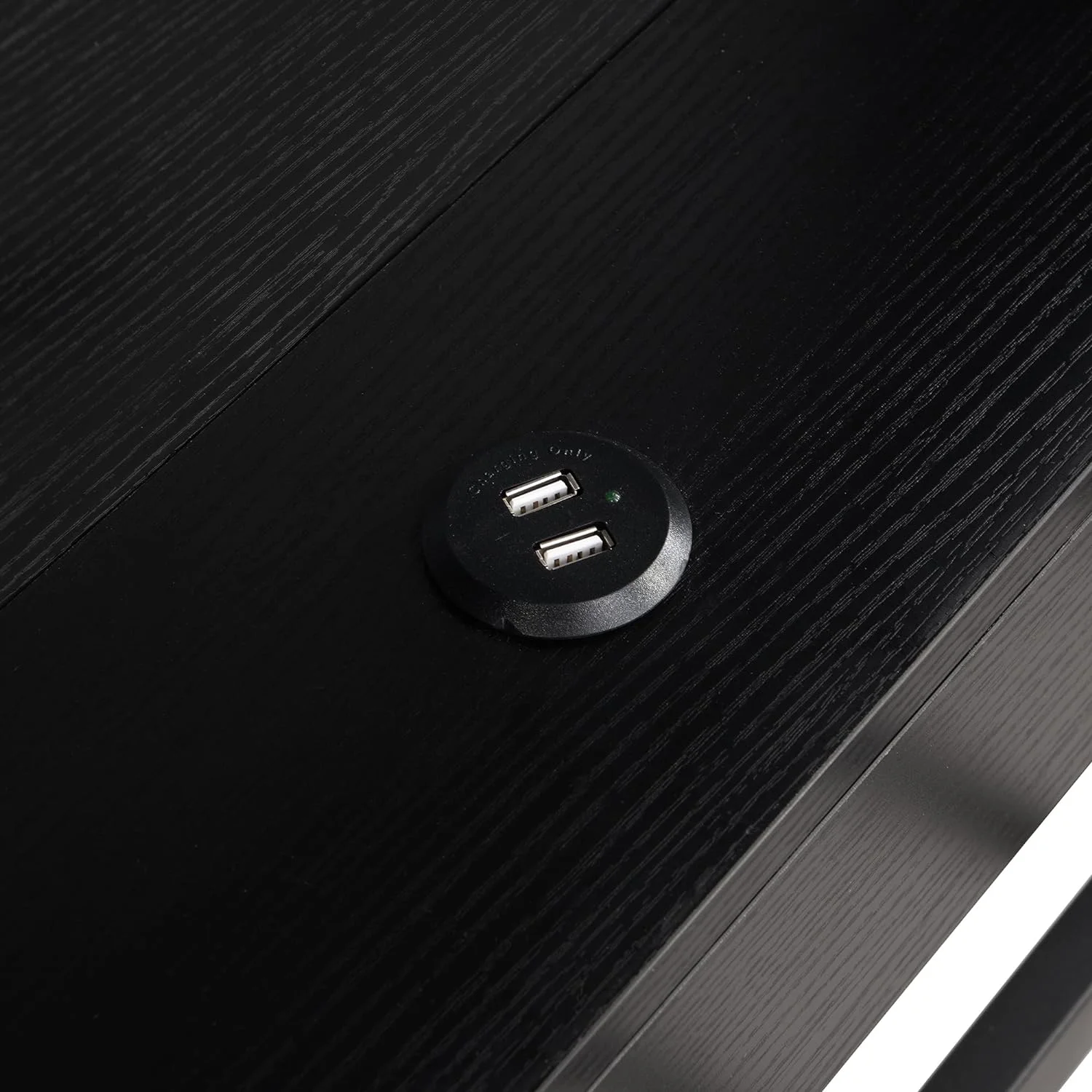 Metal Twin Size Daybed with Twin Size Trundle, Storage Shelves and USB Ports