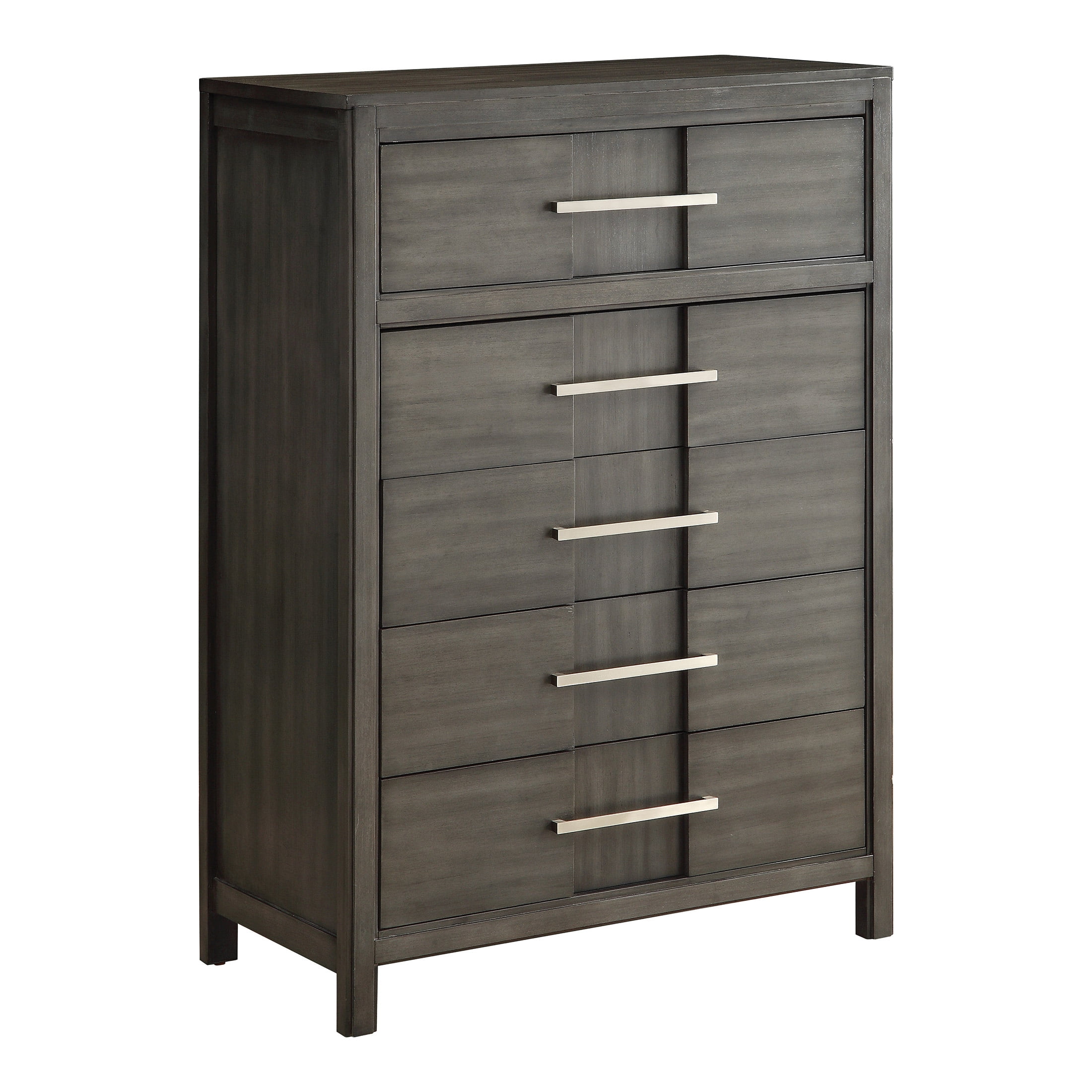 Furniture of America Austin 5-Drawer Chest, Gray