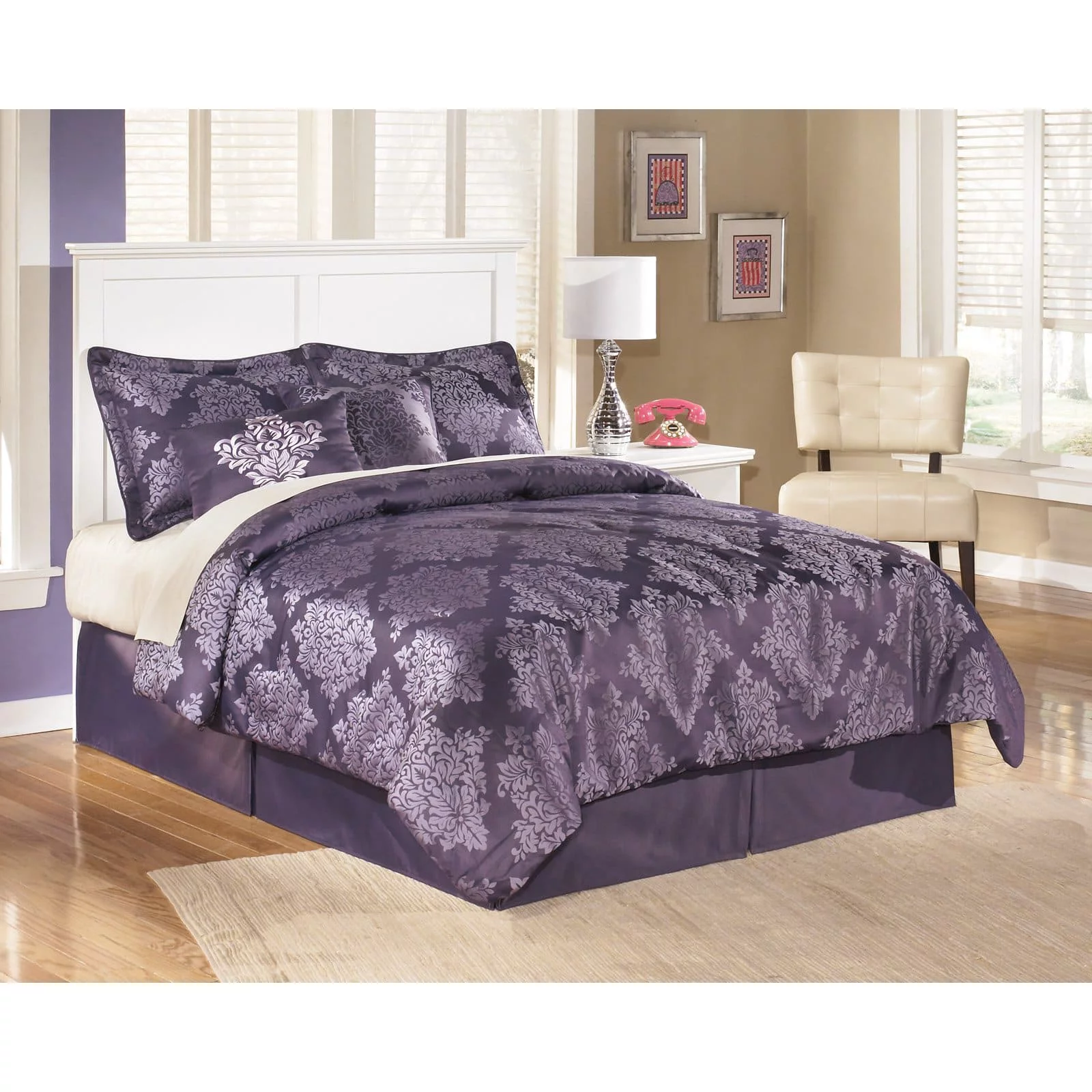 Signature Design by Ashley Bostwick Shoals Wooden Panel Headboard