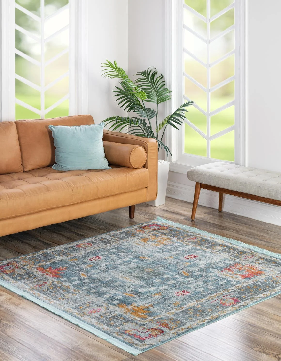 Unique Loom Decorah Paragon Rug ,Square,5' 5