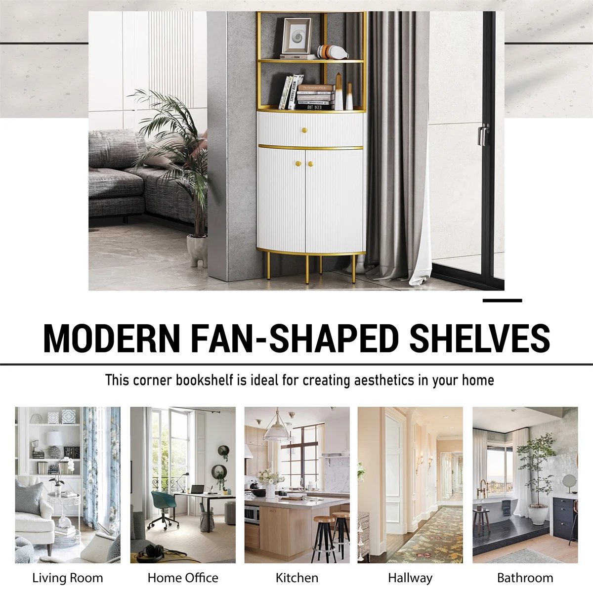 Twin over Full Metal Bunk Bed, Multi-Function,Black(OLD SKU:MF193079AAB)