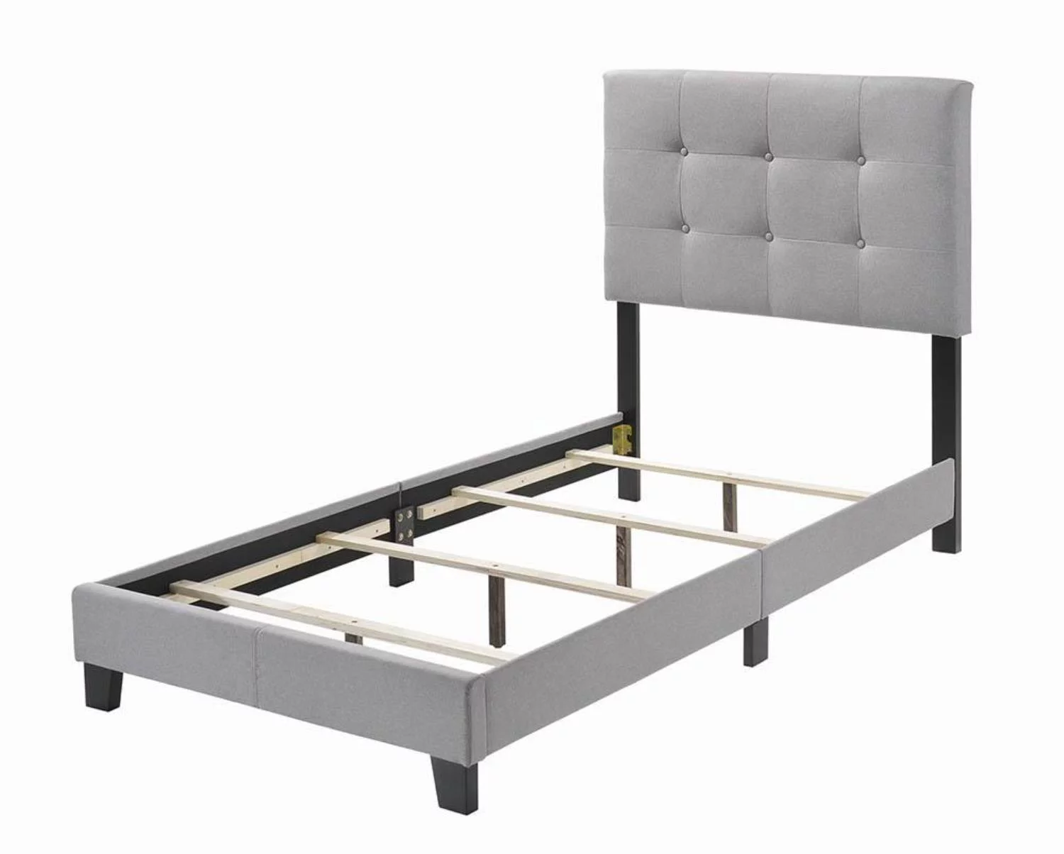 Coaster Mapes Transitional Light Grey Twin Bed 305748T