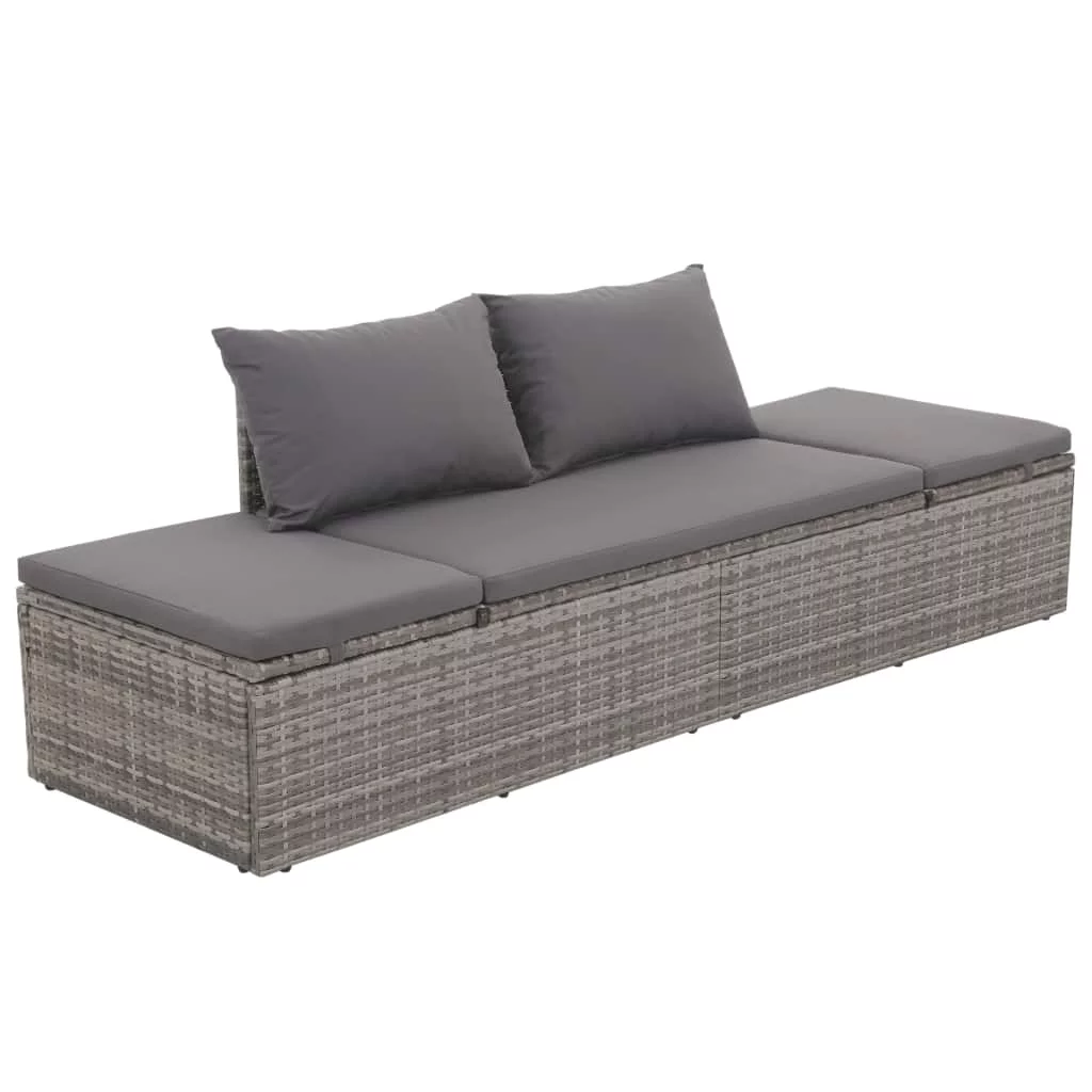 OWSOO Garden Bed Gray 76.8