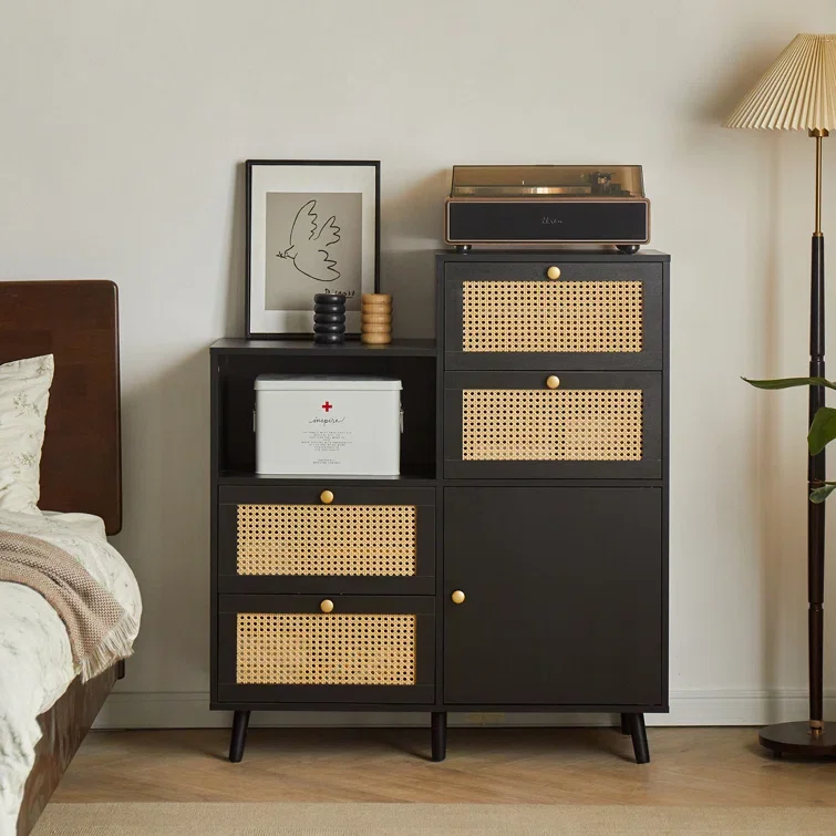 JanflyHome 4 Drawers Dresser, 42.8