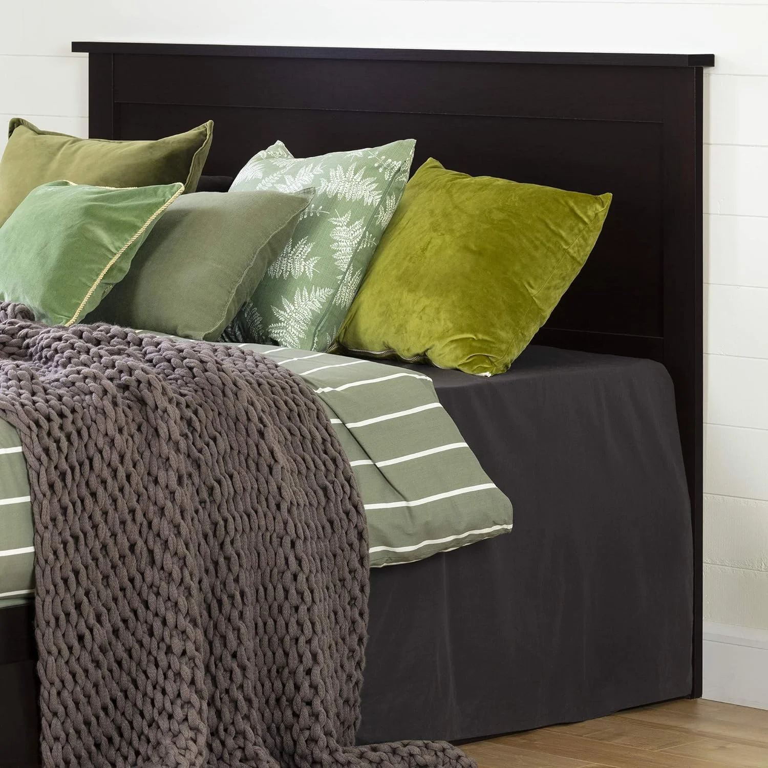 Vito Headboard Full/Queen , 54/60-Inch, Chocolate