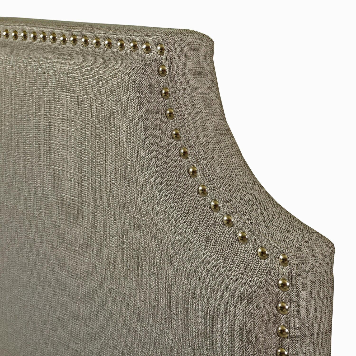 HomeStock Classic Comfort King Headboard Shadow Gray