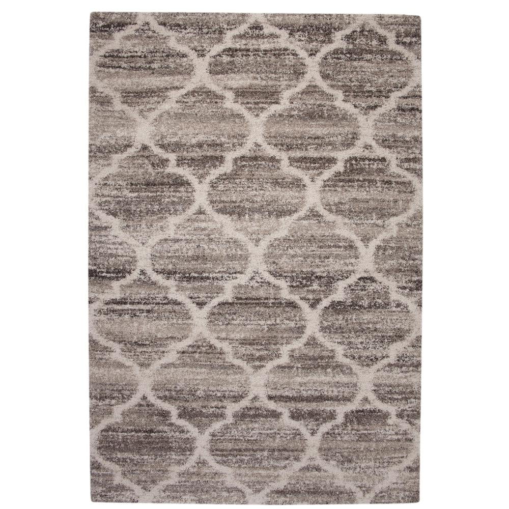 Abacasa Granada Trellis Ivory-Tan-Brown 5x8 Area Rug