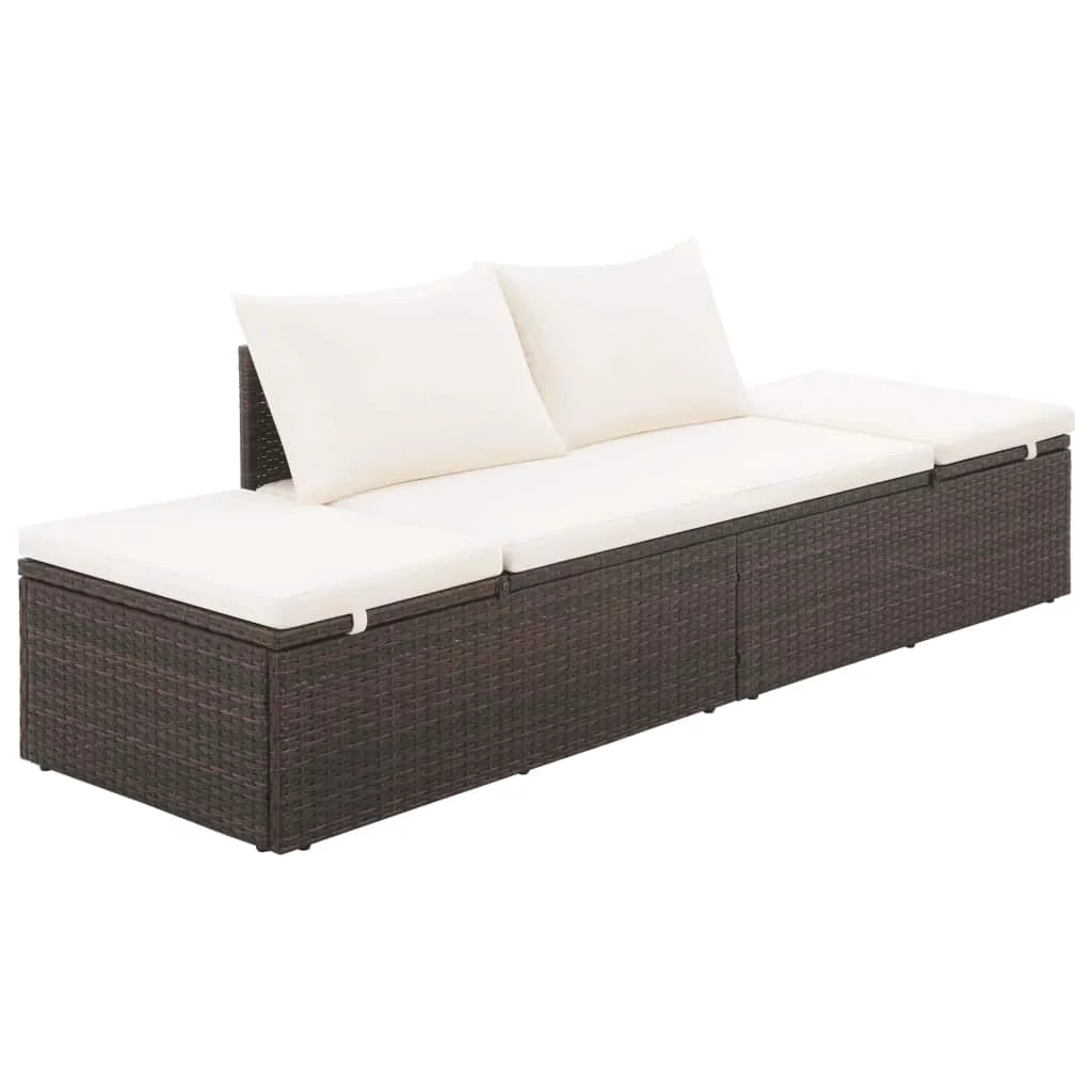 Andoer Garden Bed Brown 76.8