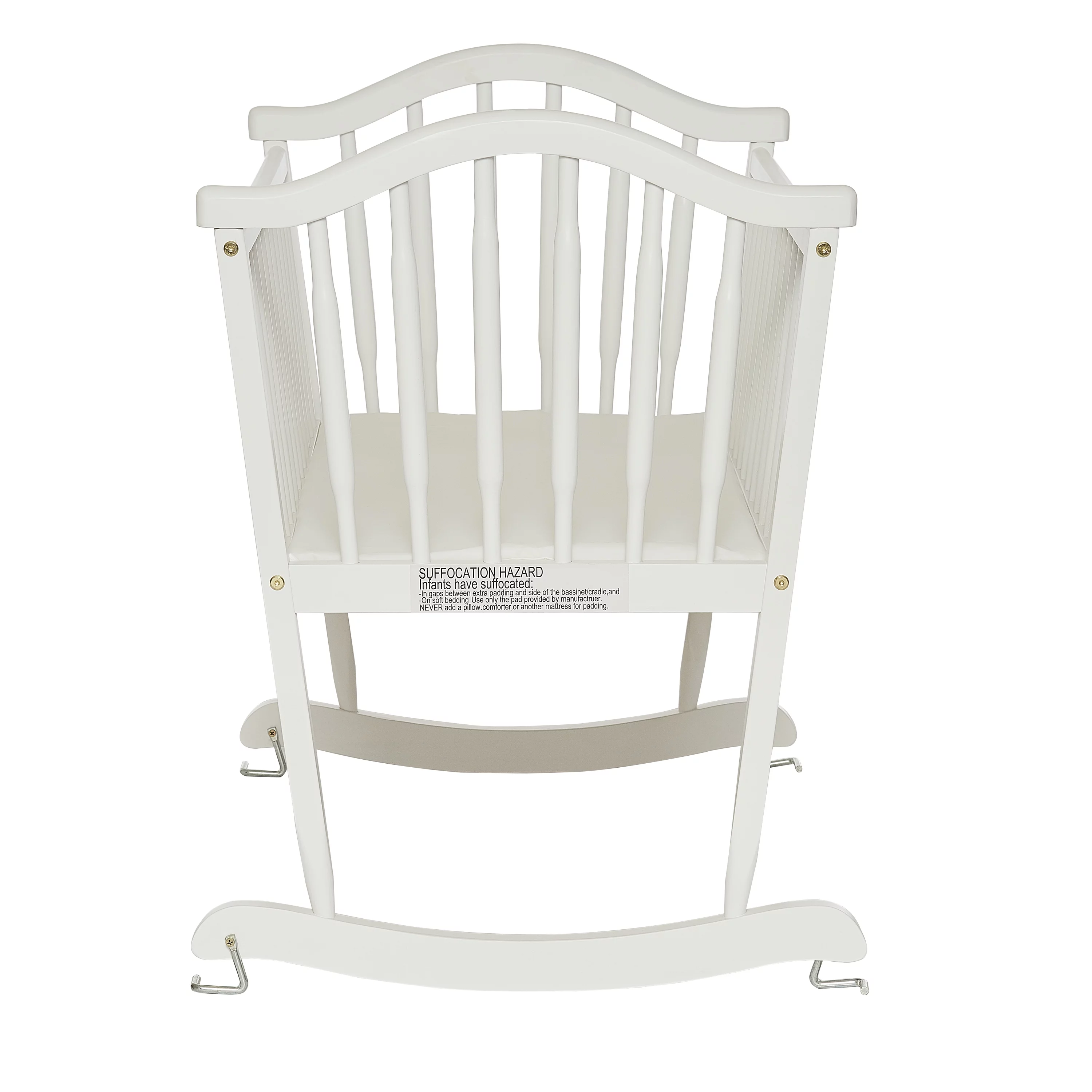 Dream On Me Rocking Cradle, White