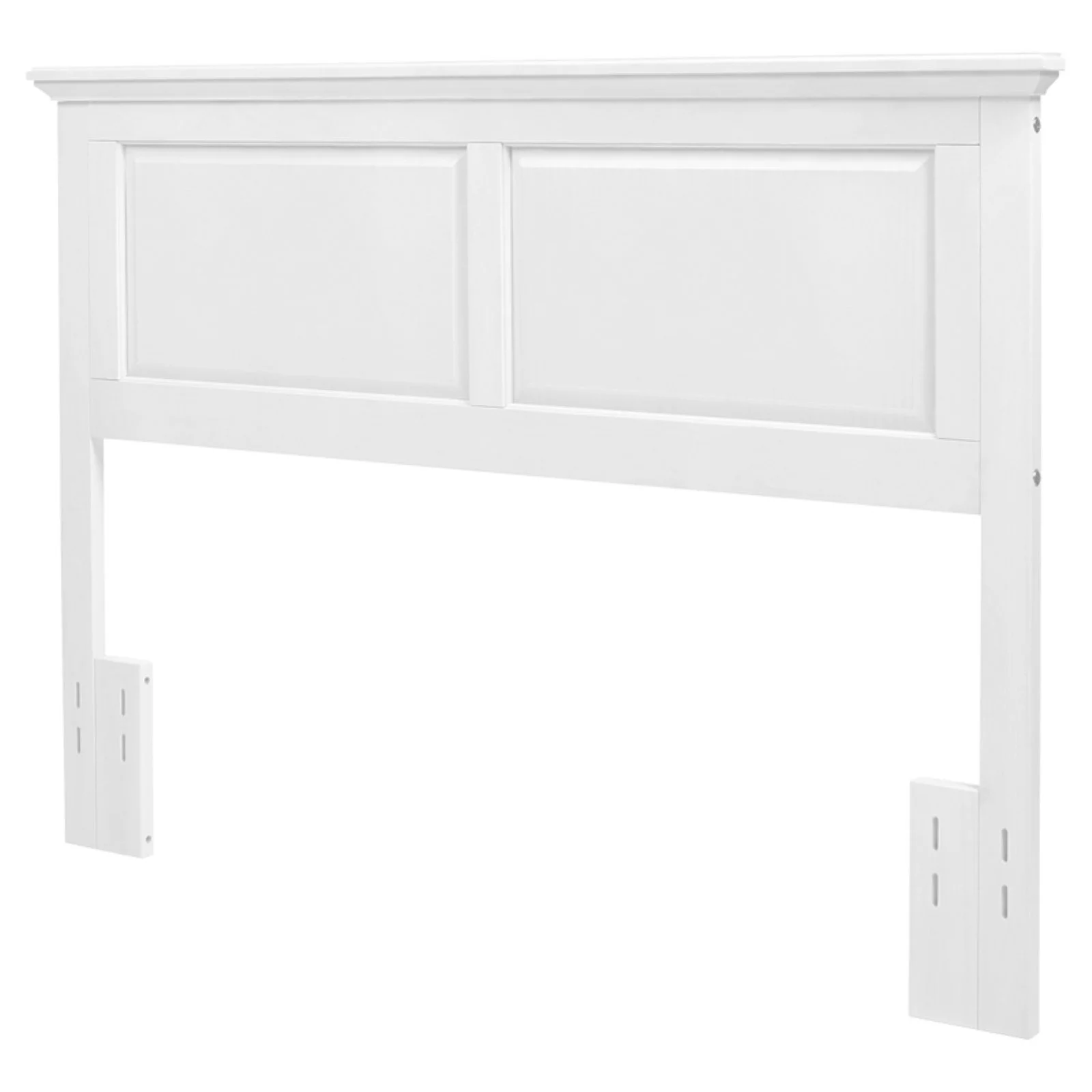 Glenwillow Home HB45-CG Arcadia Panel Headboard - Gloss White - Full Size & Queen Size