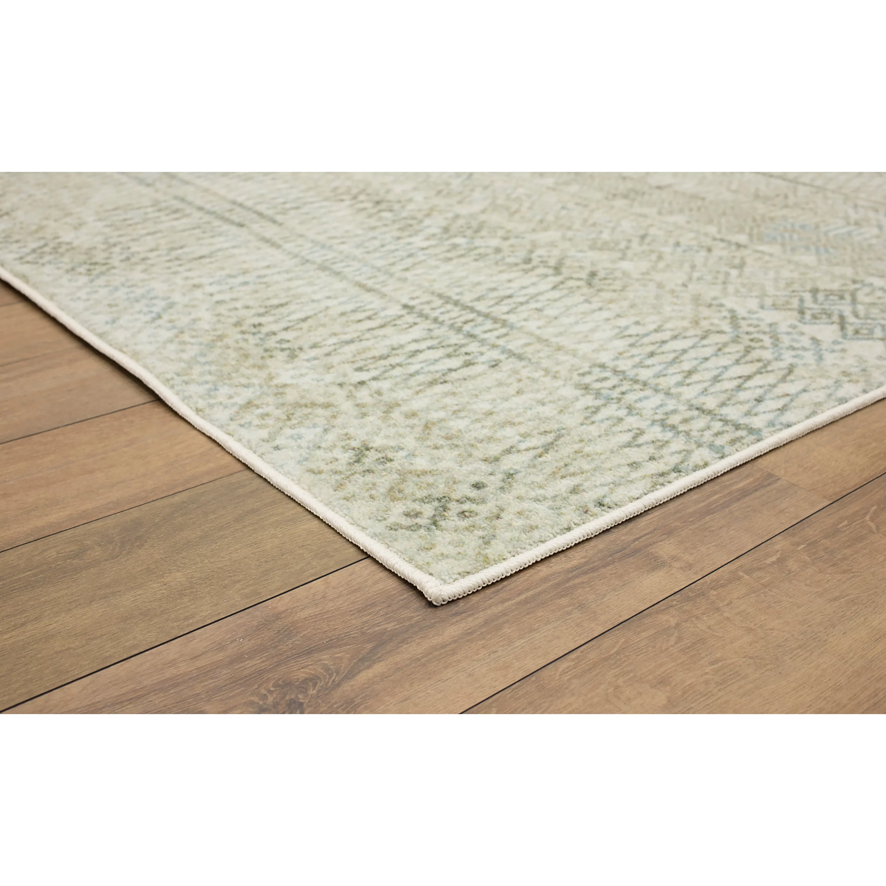 Mohawk Home Prismatic Prale Earth Transitional Geometric Moroccan Precision Printed Area Rug, 5'x8', Cream