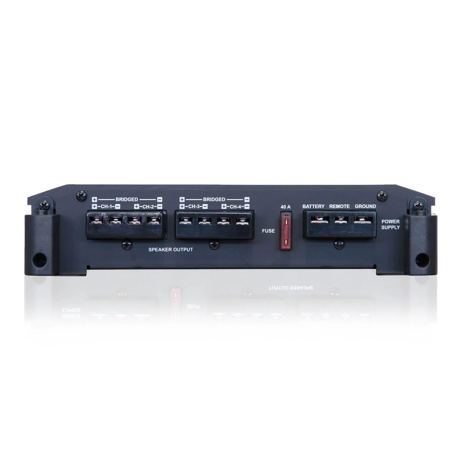 Alpine BBX-F1200 600 Watt Max 4 Channel Bass EQ Class A/B Car Audio Amplifier