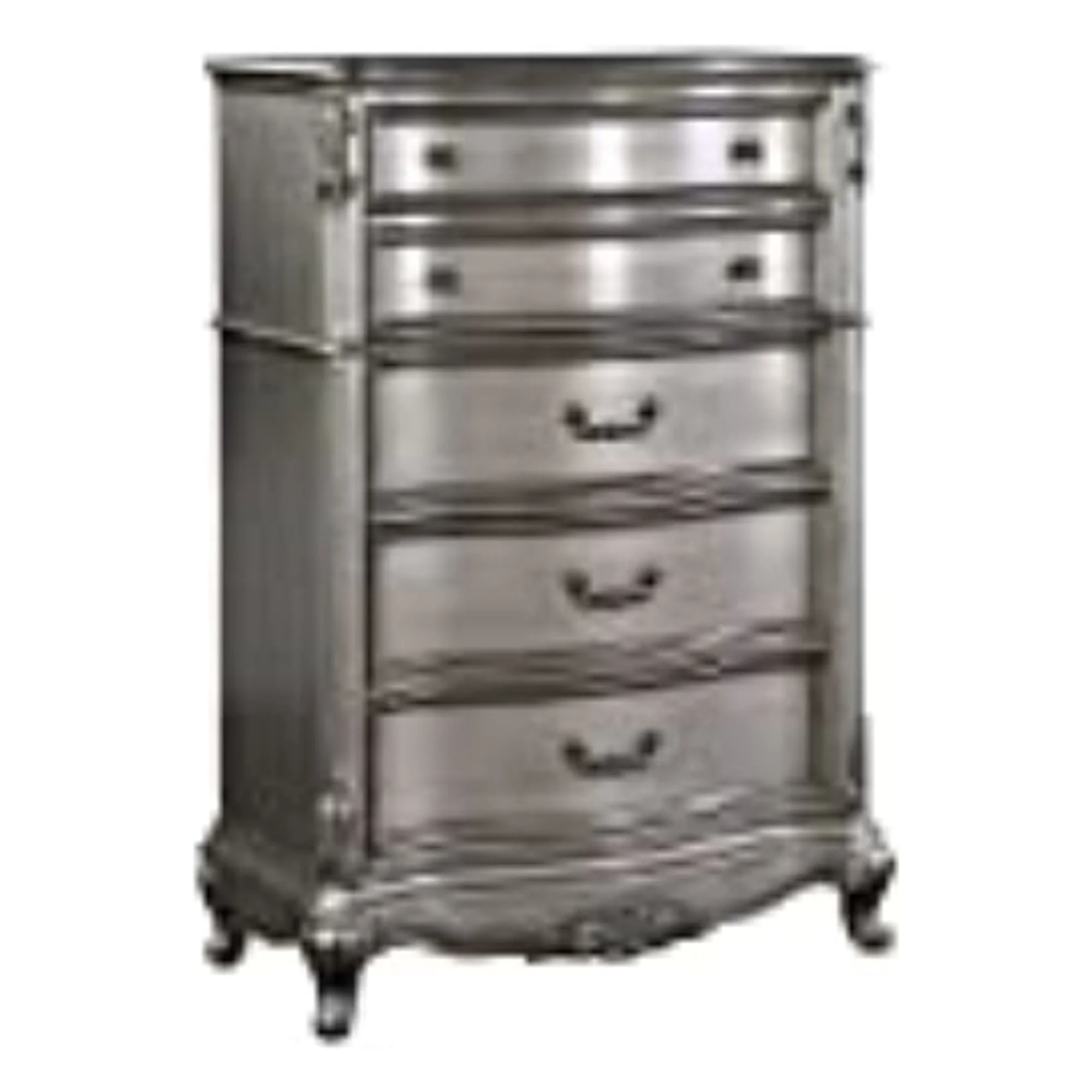 Acme Furniture BD00607 40 x 19 x 56 in. Ausonia Chest, Antique Platinum