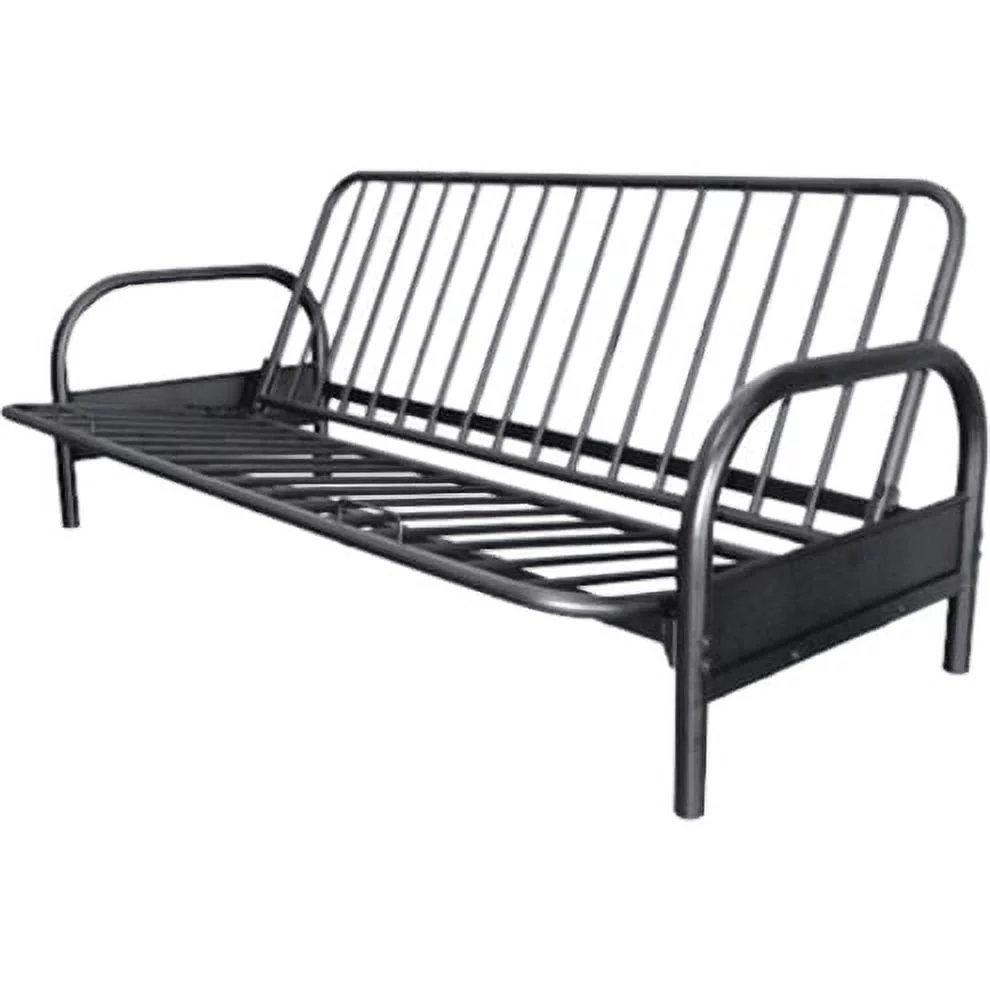 Ore International R805BK Metal Arm Futon Frame - Twin
