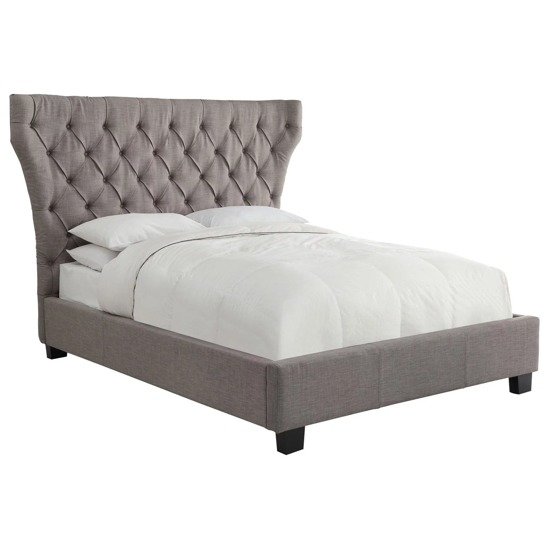Modus Geneva E King Melina Platform Bed in Dolphin