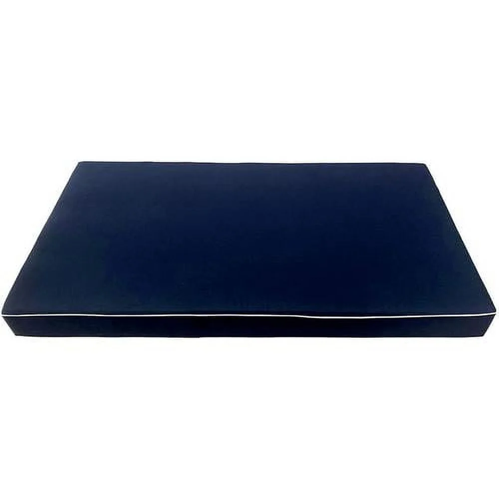 5 Size 3PC Contrast Pipe Trim Outdoor Daybed Mattress Bolster Pillow Fitted Sheet Slip Cover  AD101