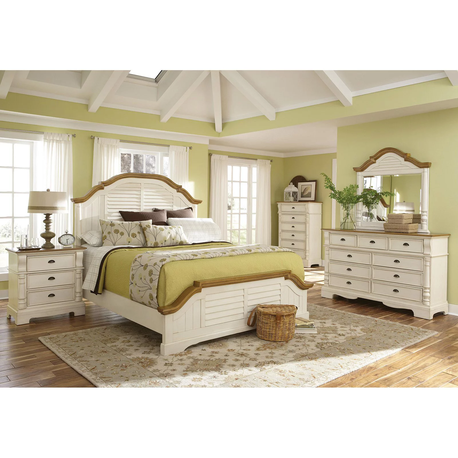 Oleta 9-drawer Dresser Buttermilk and Brown