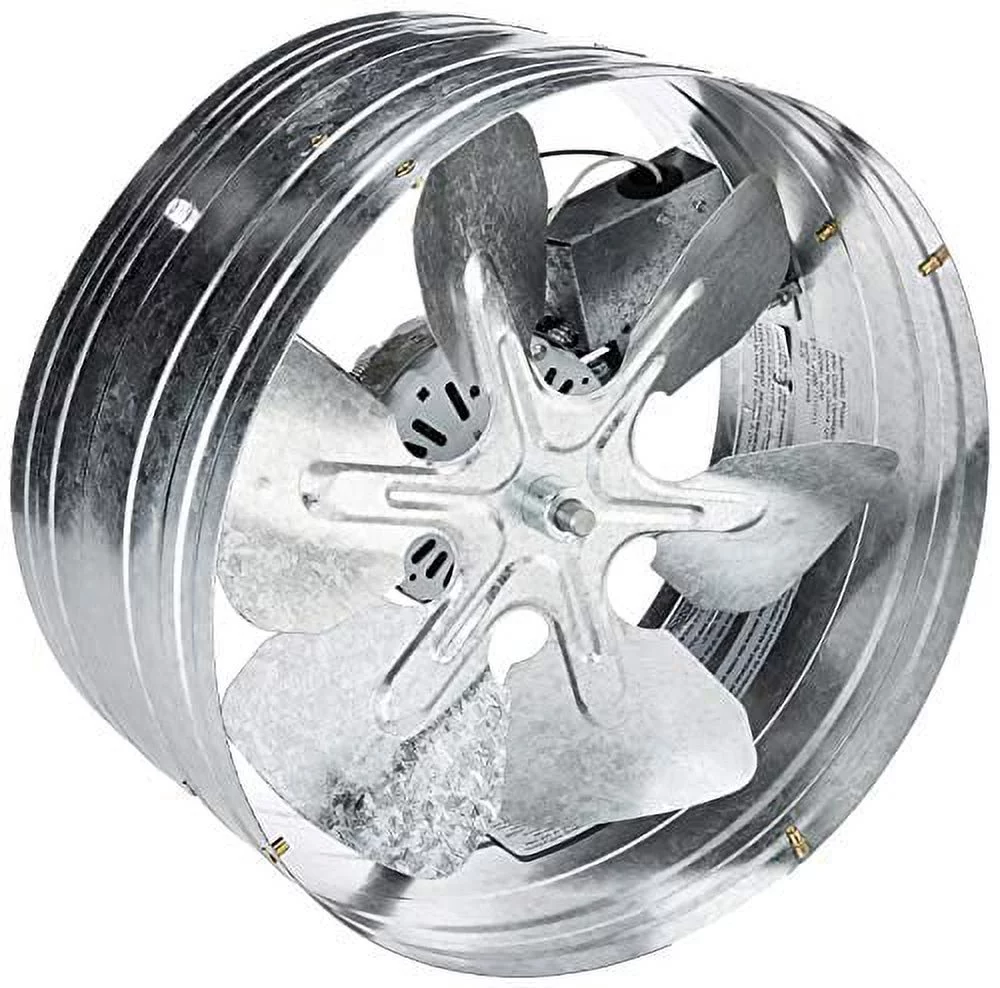 TLM 1220 CFM Gable Mount Attic Fan with Adjustable Thermostat