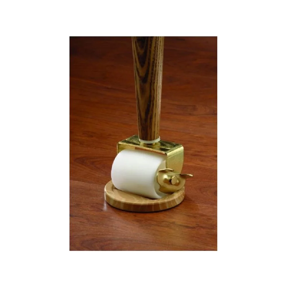 Shepherd Hardware Non Slip Furniture Cups 2-1/4 in for Bed Rollers Casters Woodgrain Plastic 4 Ct, 12 Pack