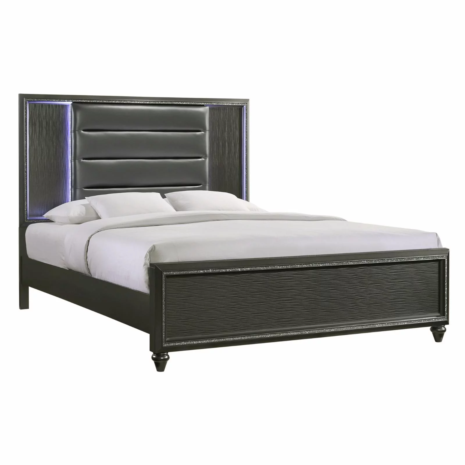 Picket House Furnishings Faris Queen Panel Bed in Black