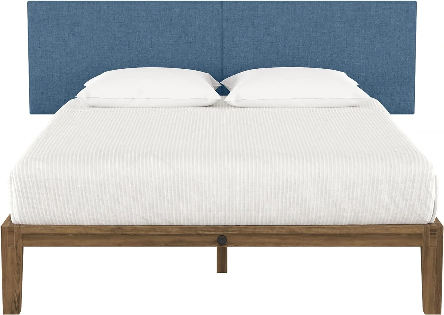 Panelist Modern Padded Headboard- Set Of 2 Wall Mounted Panels (Each 22.5