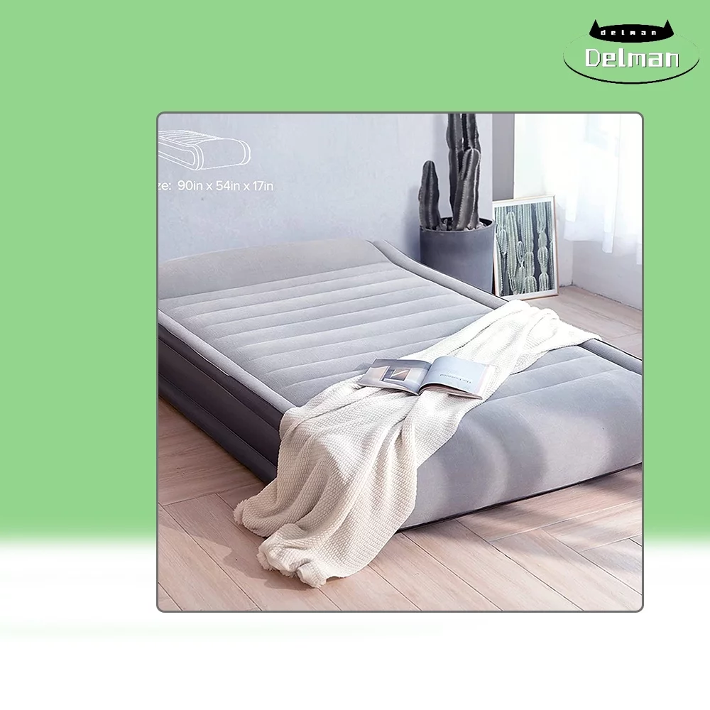 Queen Air Mattress with Built in Pump Comfortable Inflatable Mattress