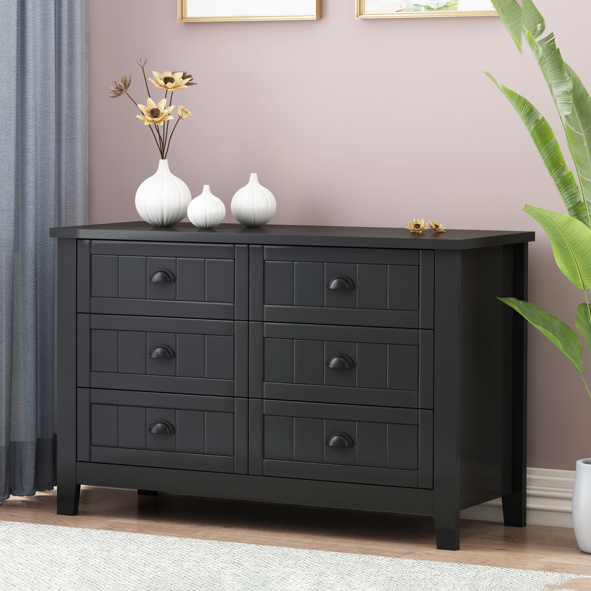 Addams Drawer Dresser Bar Cabinet | Organize Stylishly